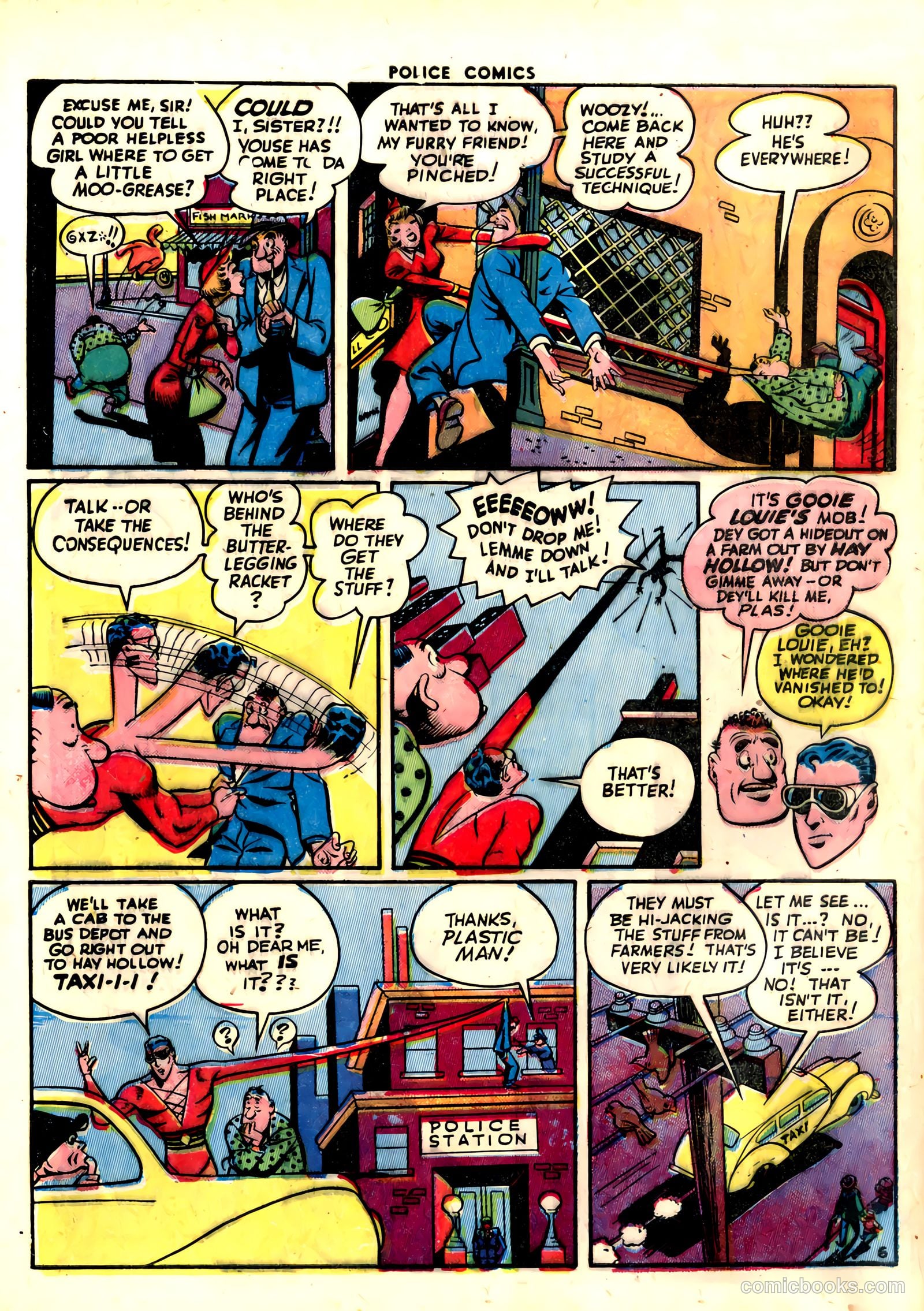 Police Comics #30 (1944) — page 8 of 60