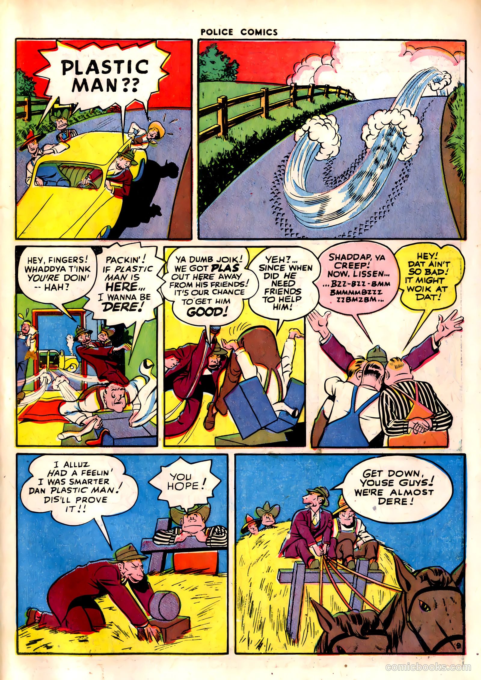 Police Comics #30 (1944) — page 11 of 60
