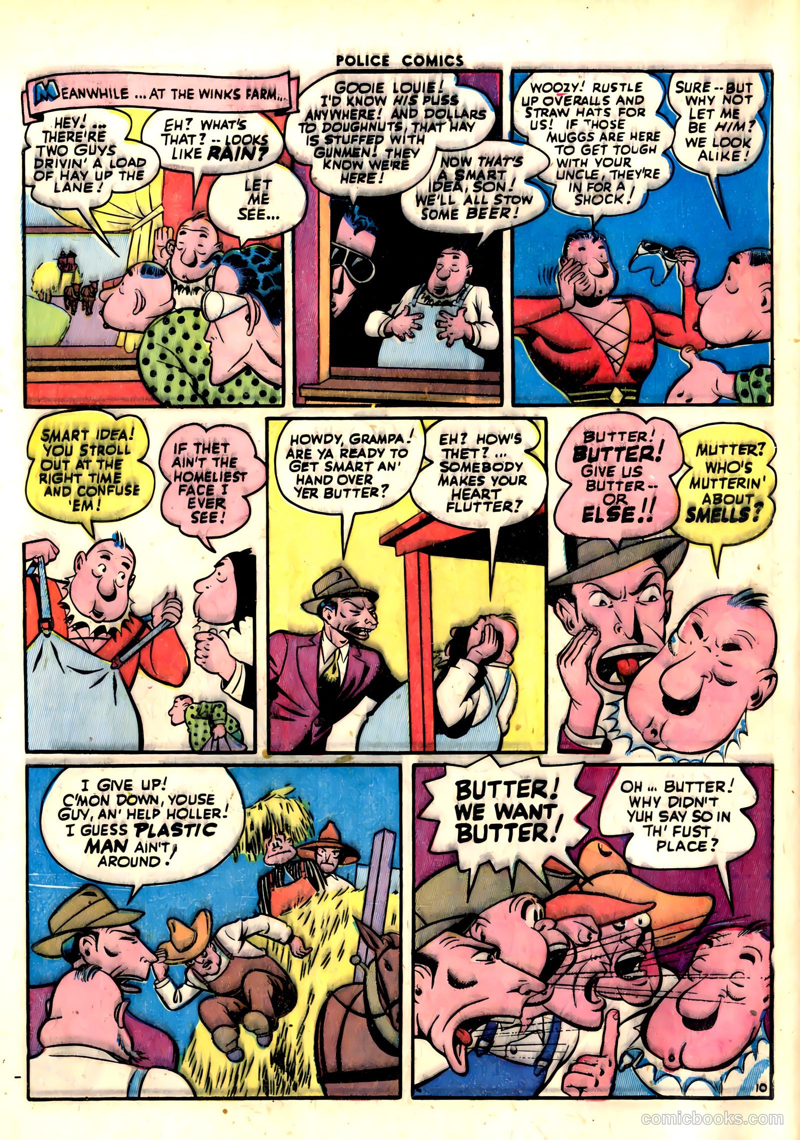 Police Comics #30 (1944) — page 12 of 60