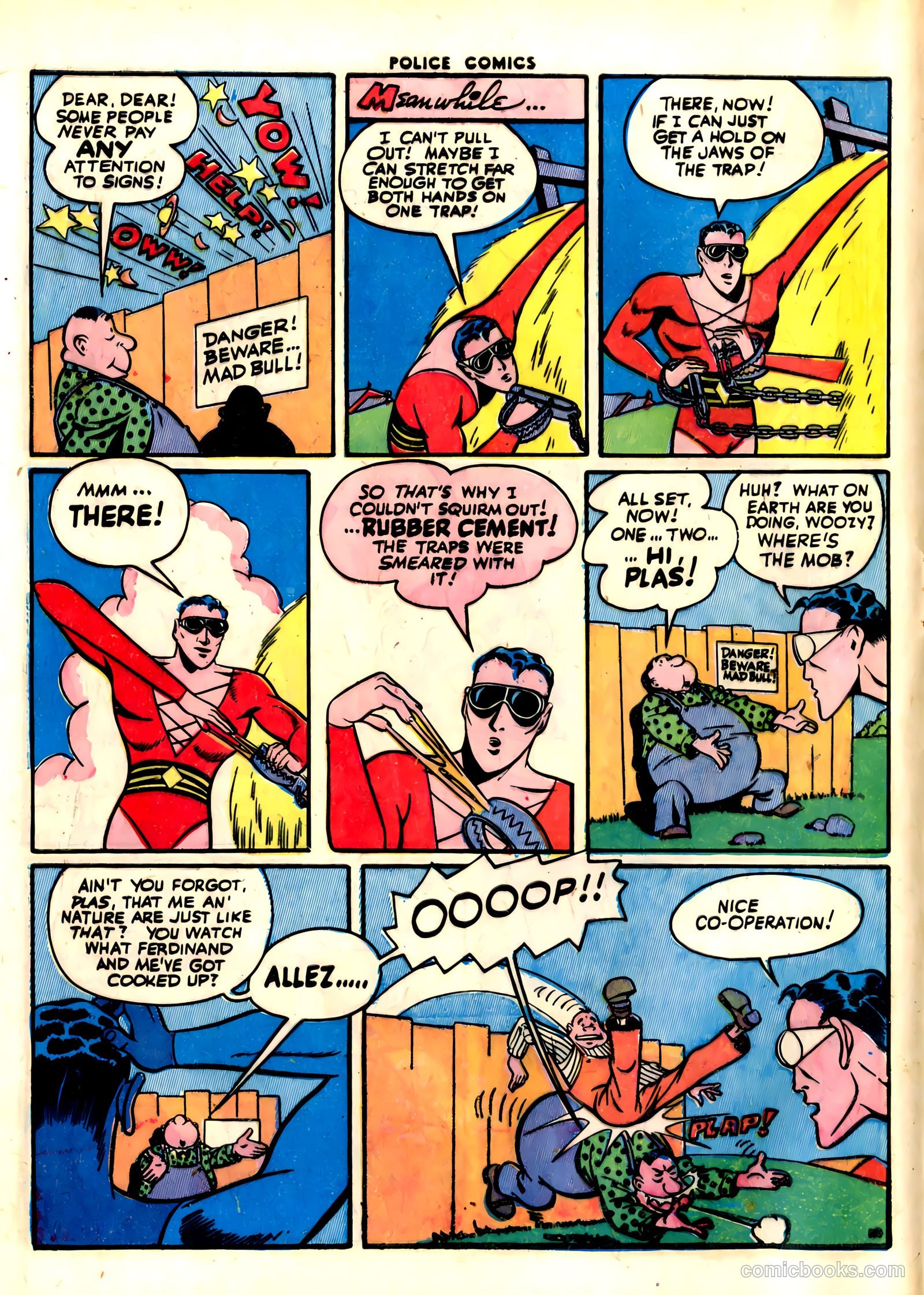 Police Comics #30 (1944) — page 16 of 60