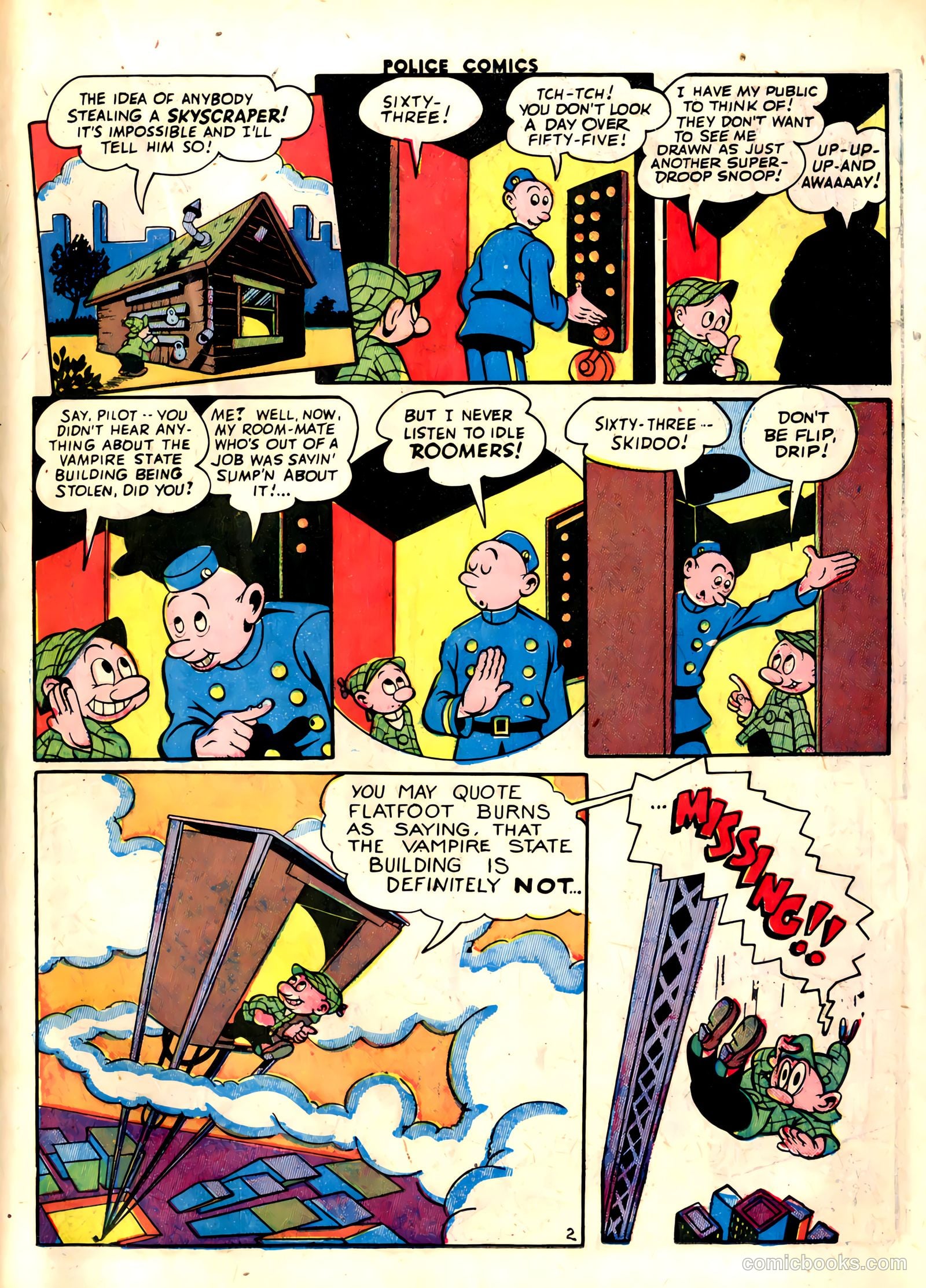 Police Comics #30 (1944) — page 19 of 60