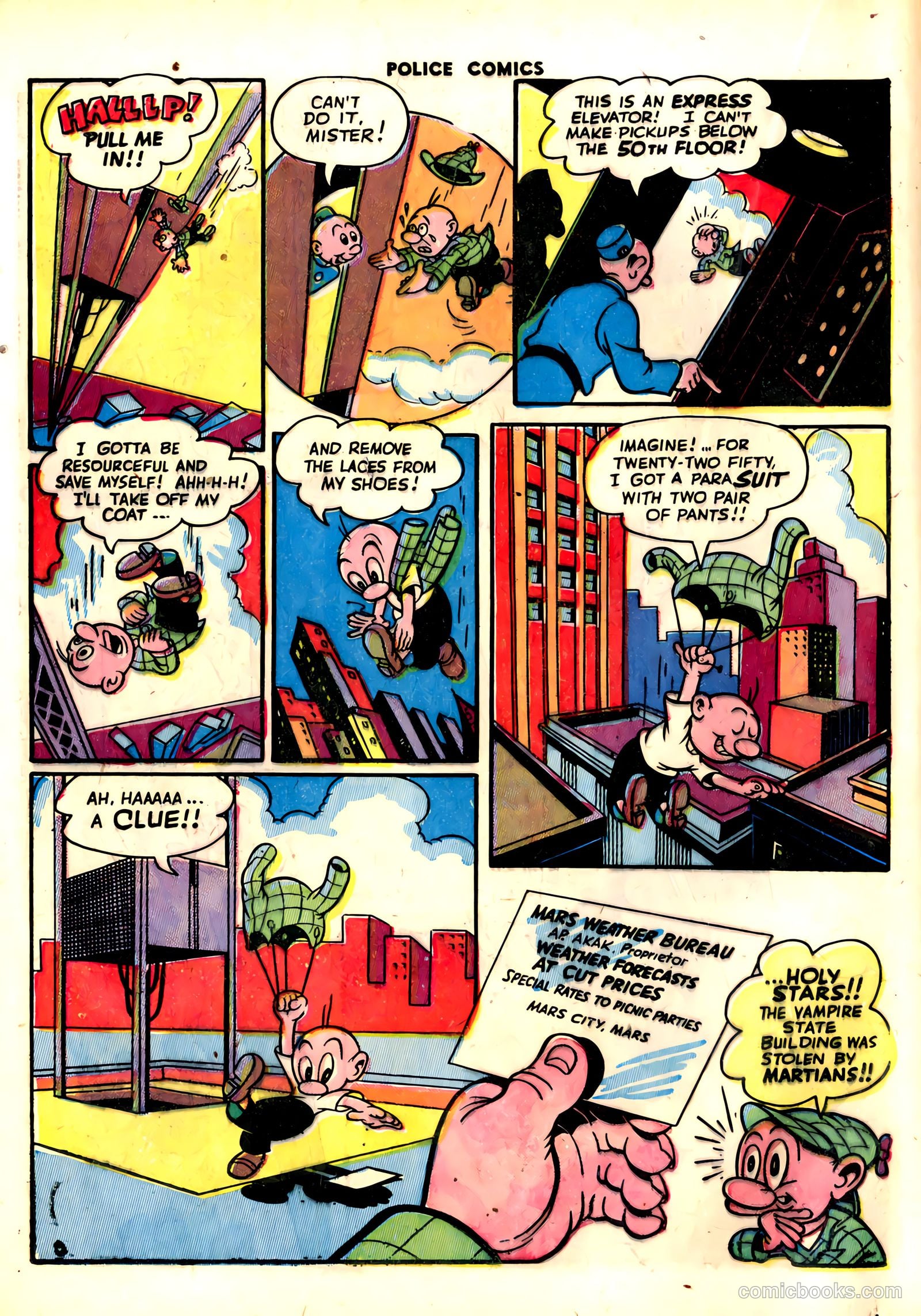 Police Comics #30 (1944) — page 20 of 60