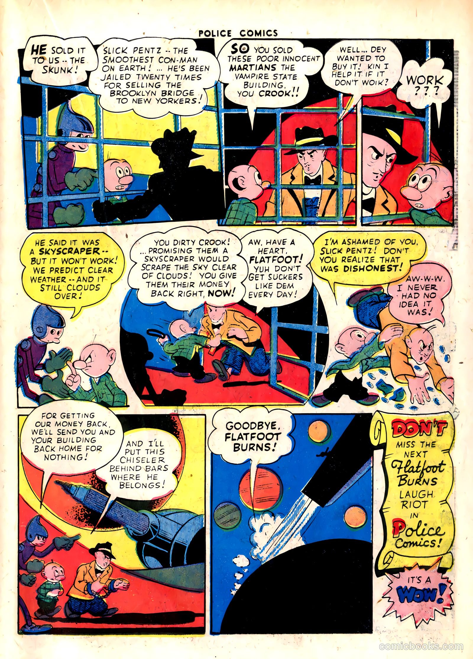 Police Comics #30 (1944) — page 23 of 60