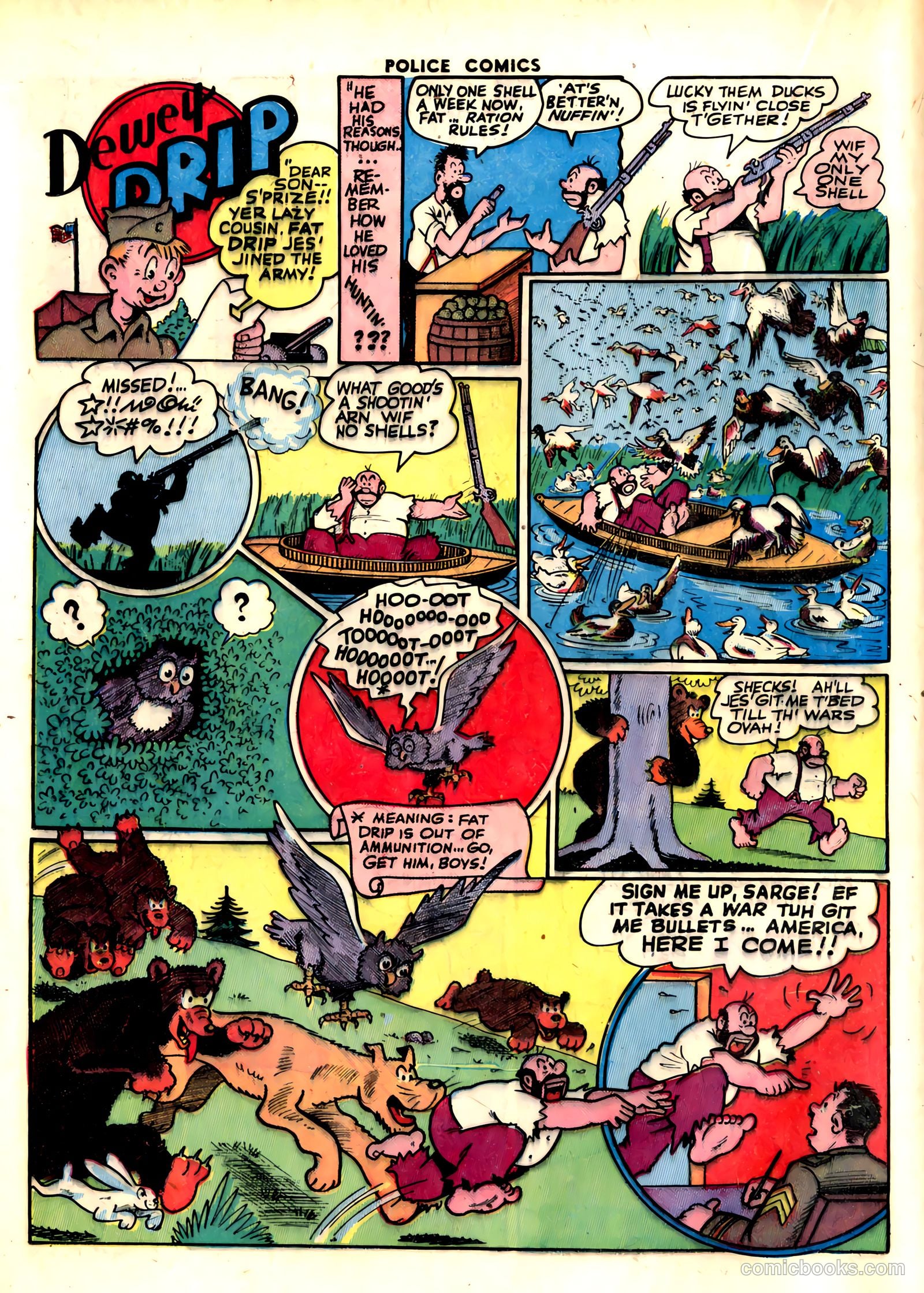 Police Comics #30 (1944) — page 24 of 60