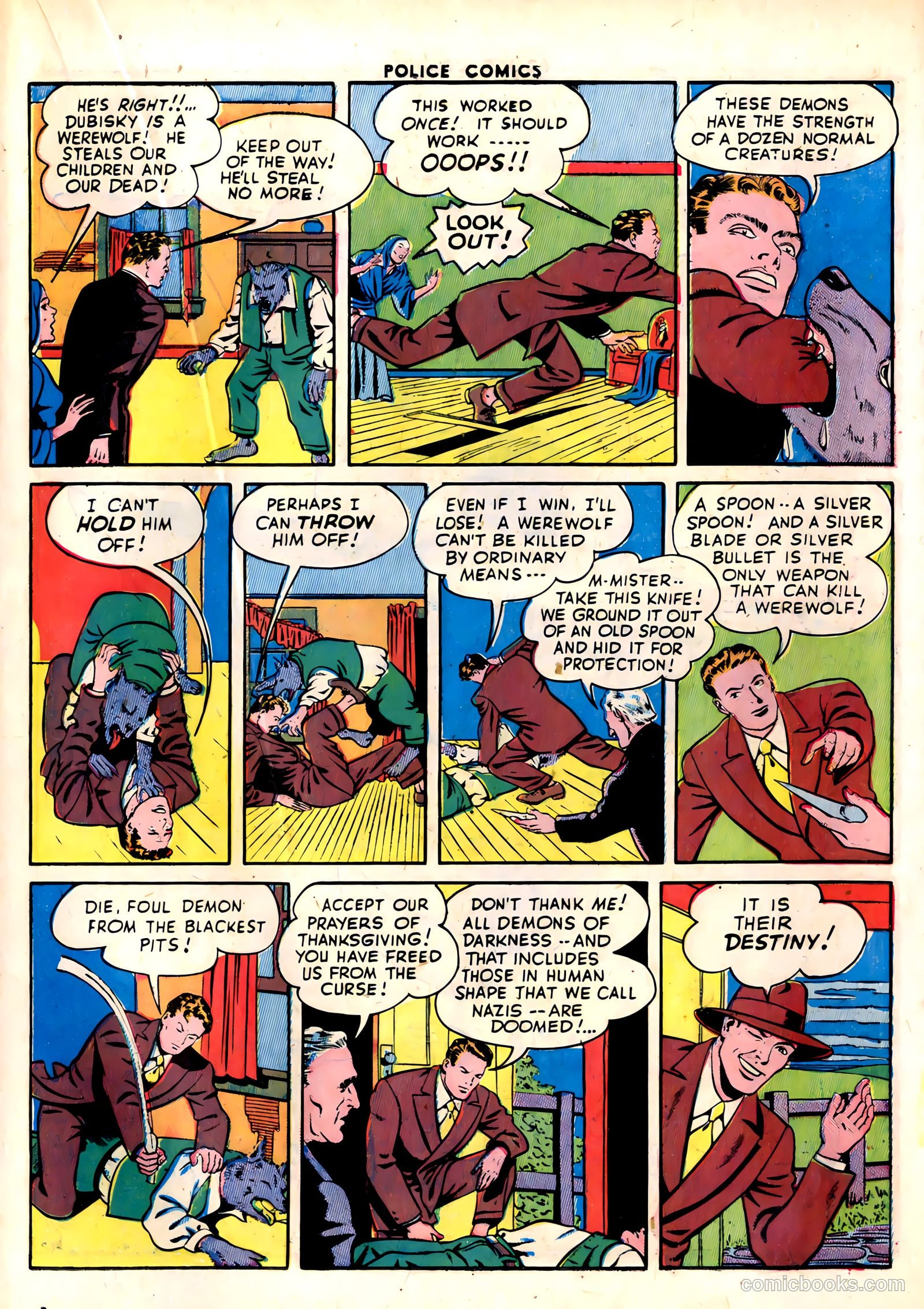 Police Comics #30 (1944) — page 29 of 60