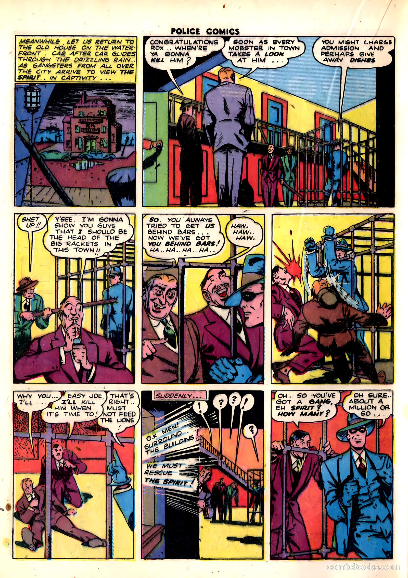 Police Comics #30 (1944) — page 34 of 60