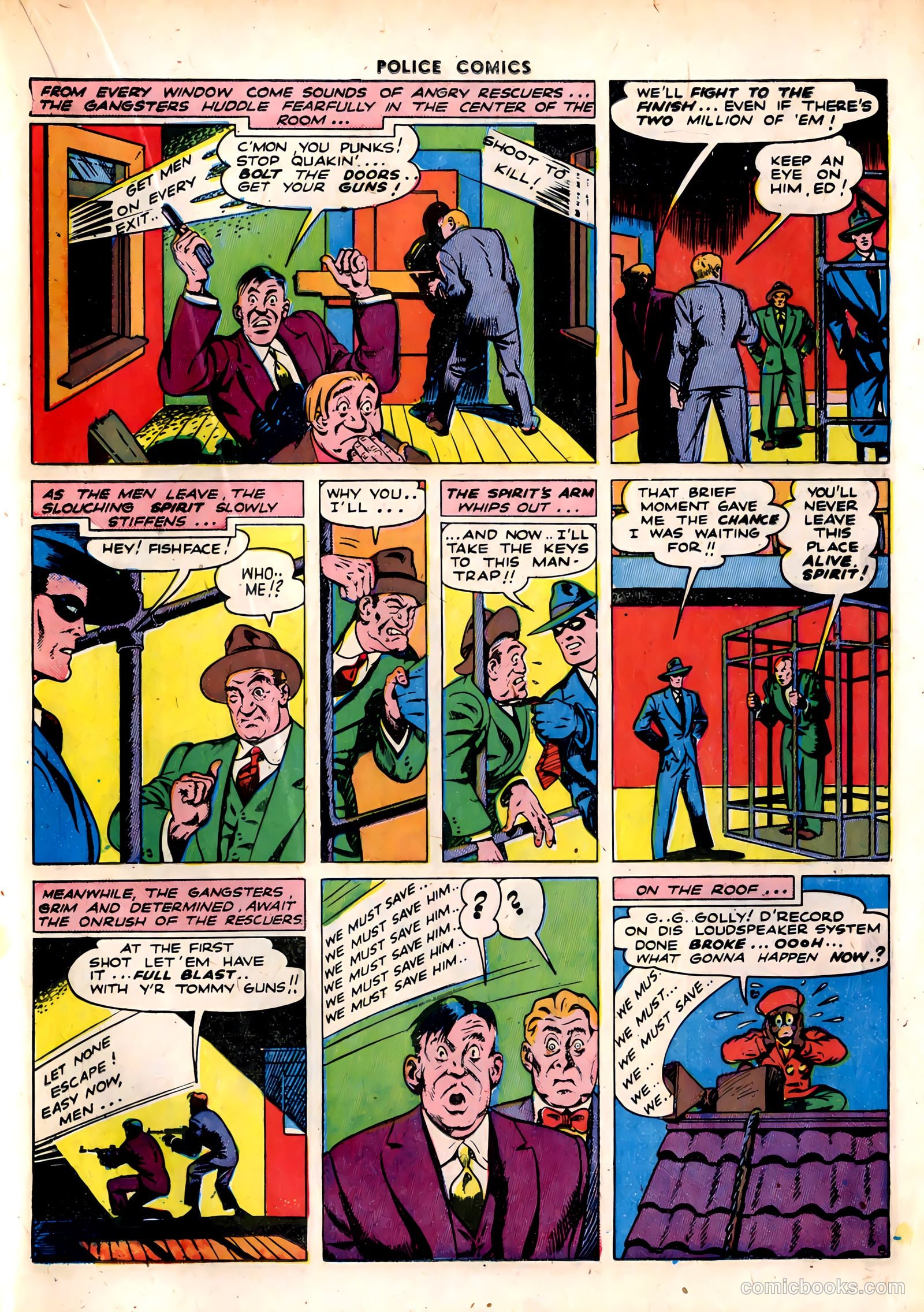 Police Comics #30 (1944) — page 35 of 60