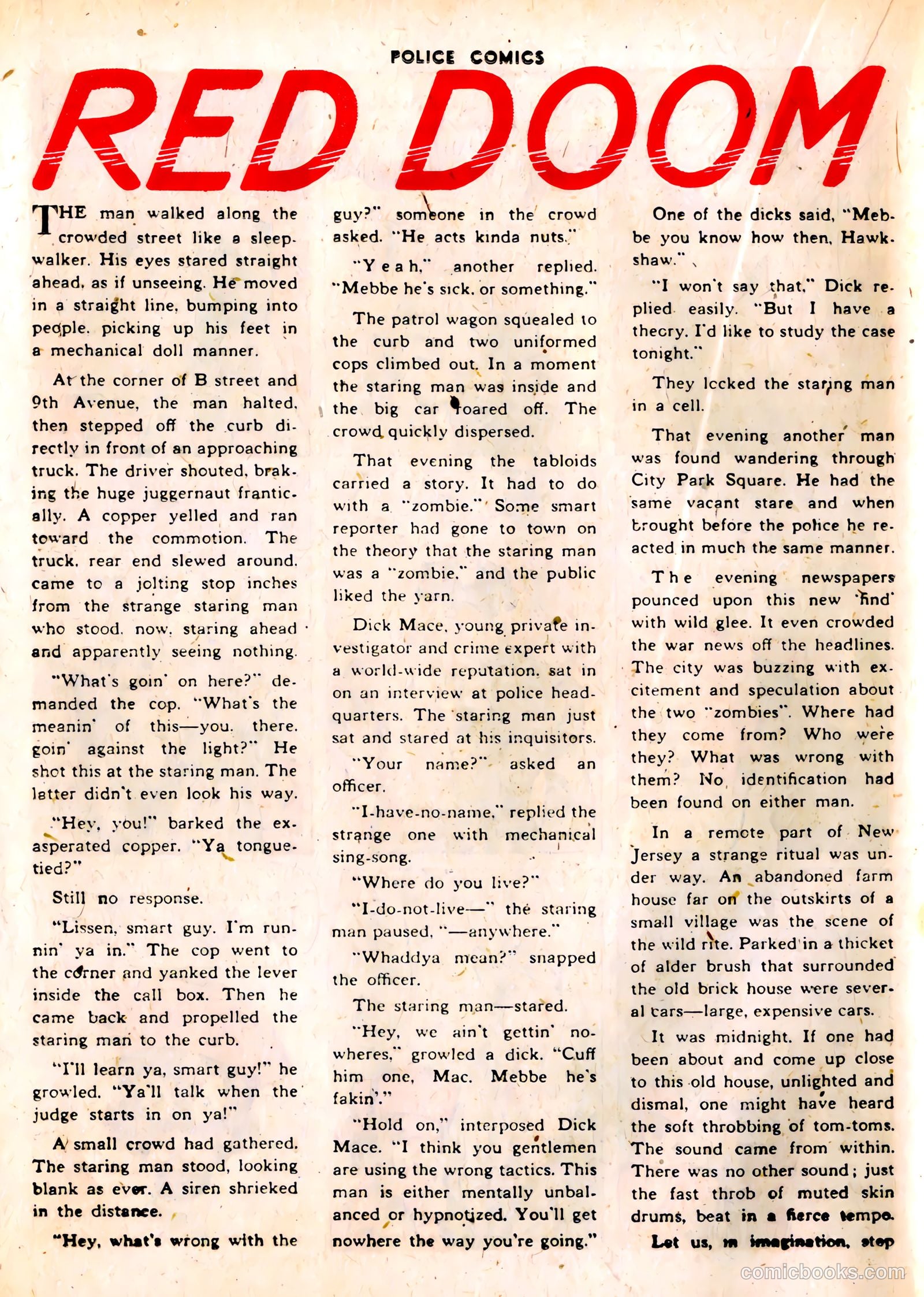 Police Comics #30 (1944) — page 38 of 60