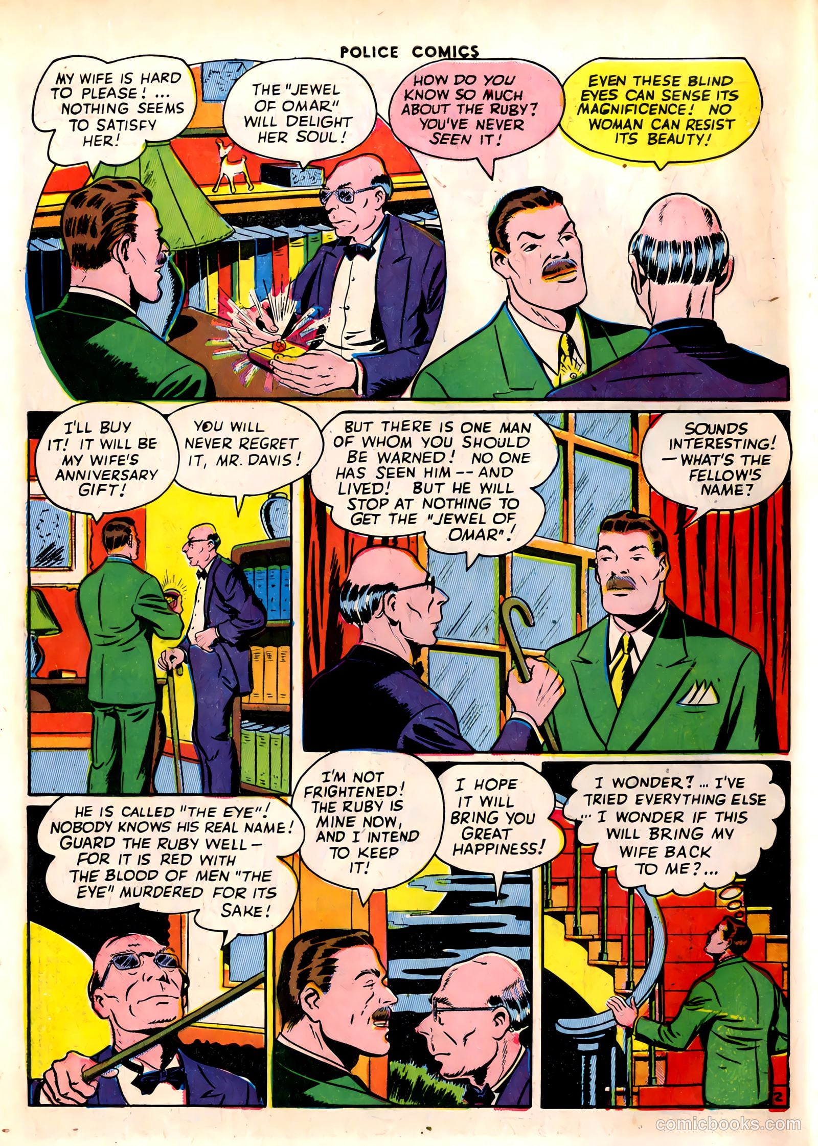 Police Comics #30 (1944) — page 50 of 60