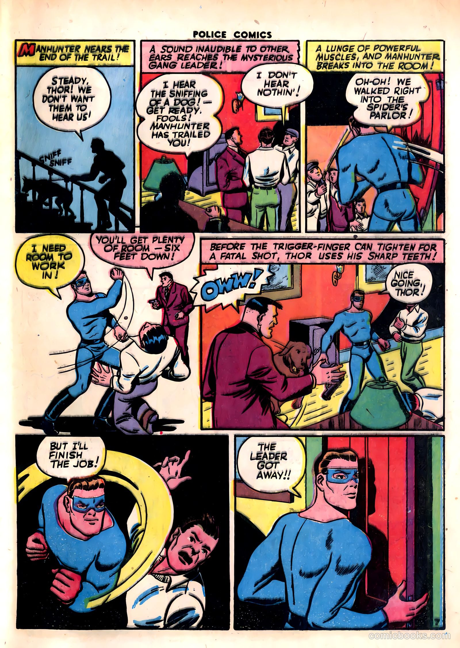 Police Comics #30 (1944) — page 55 of 60