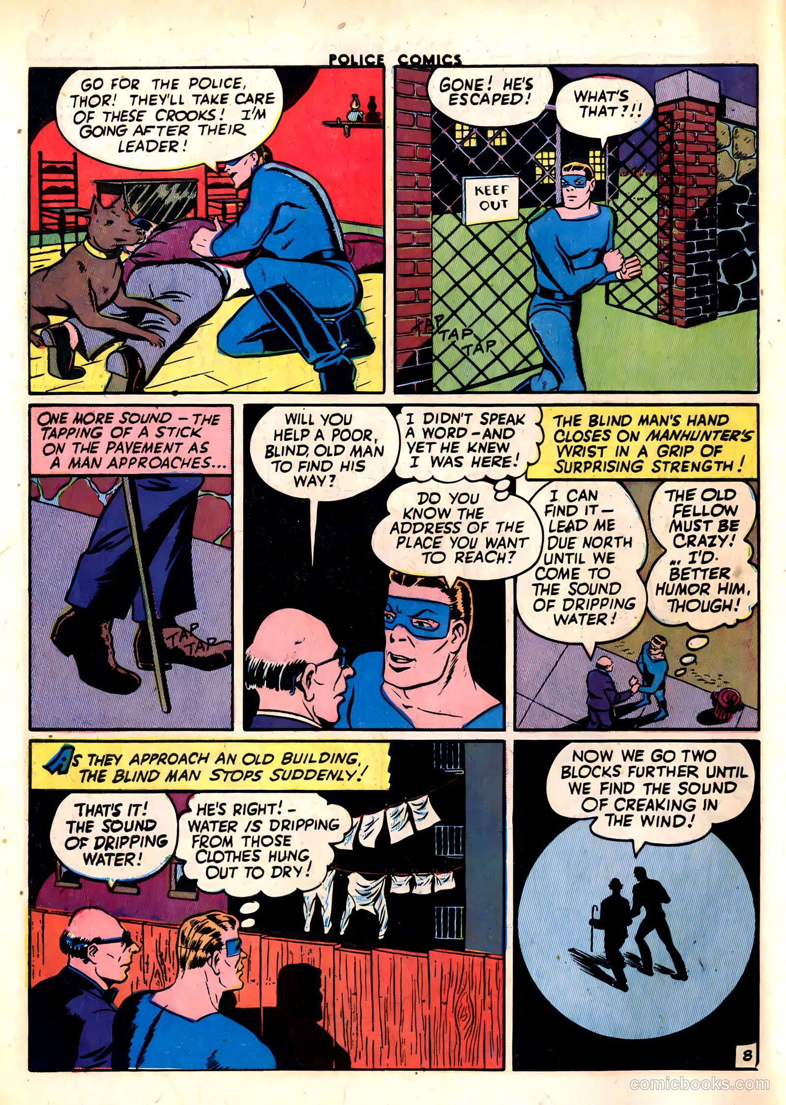Police Comics #30 (1944) — page 56 of 60