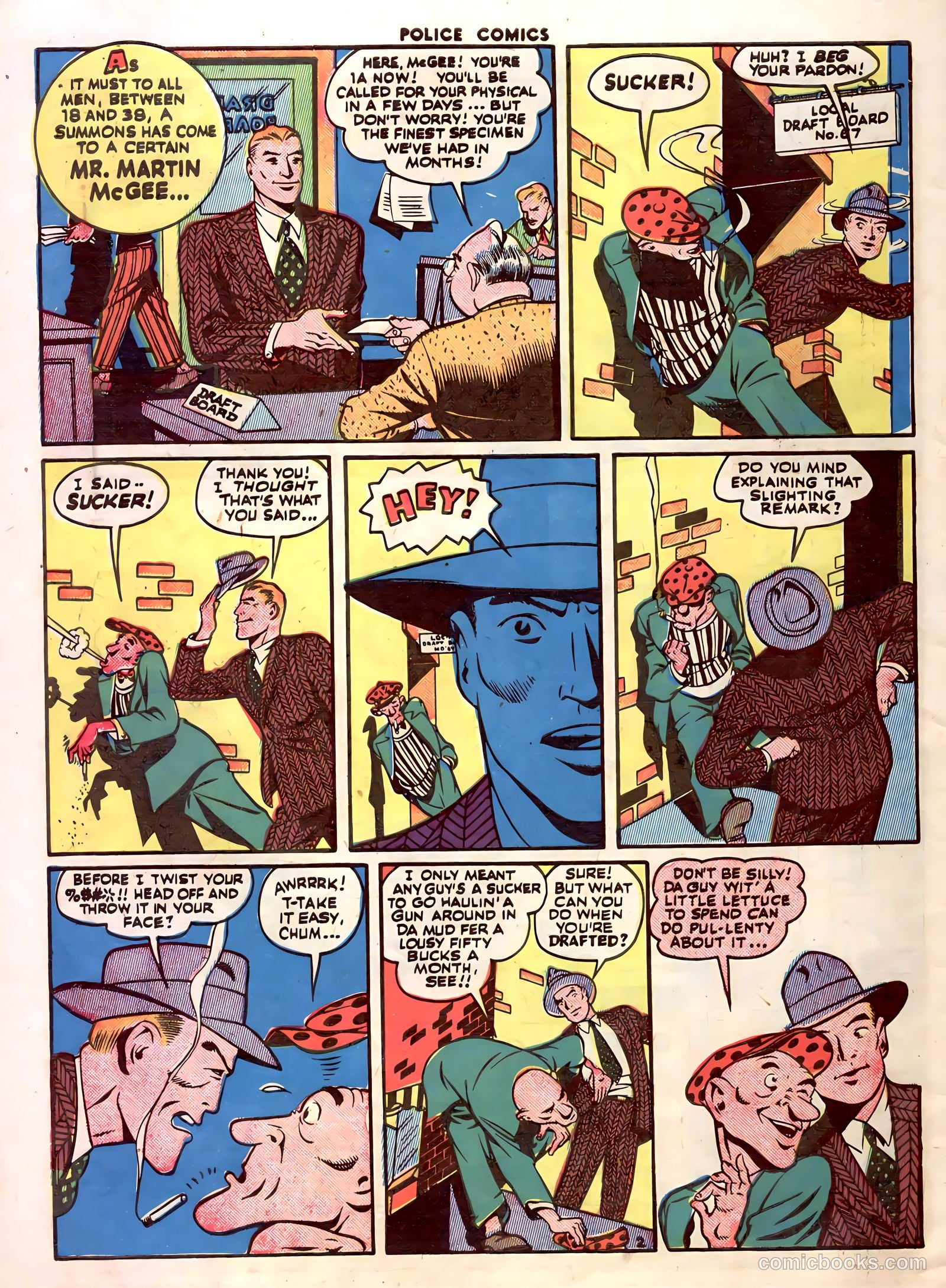 Police Comics #31 (1944) — page 4 of 60