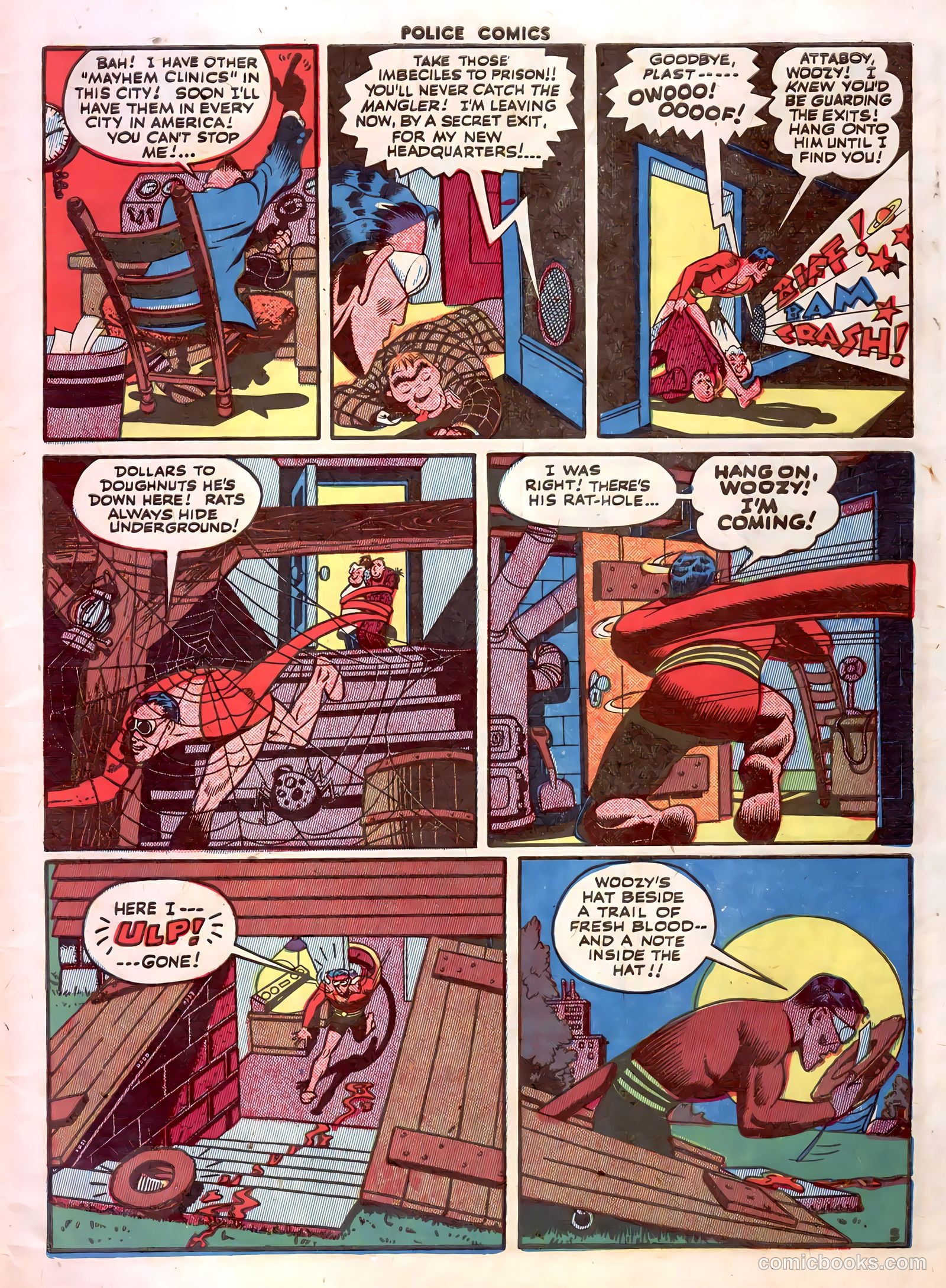 Police Comics #31 (1944) — page 7 of 60