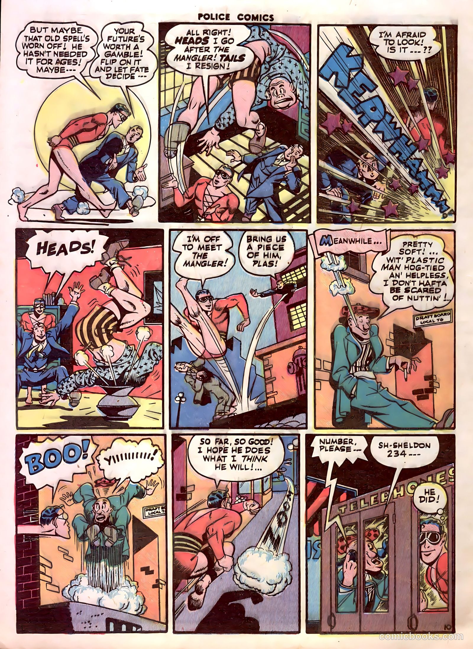 Police Comics #31 (1944) — page 12 of 60