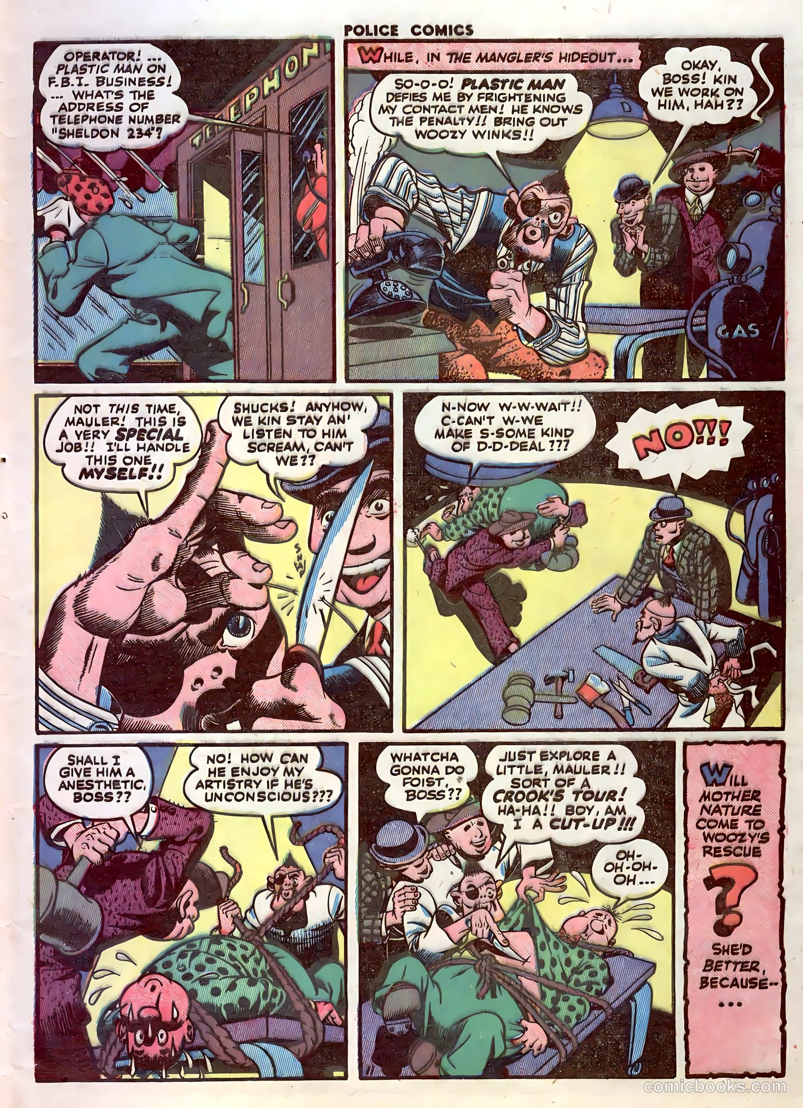 Police Comics #31 (1944) — page 13 of 60