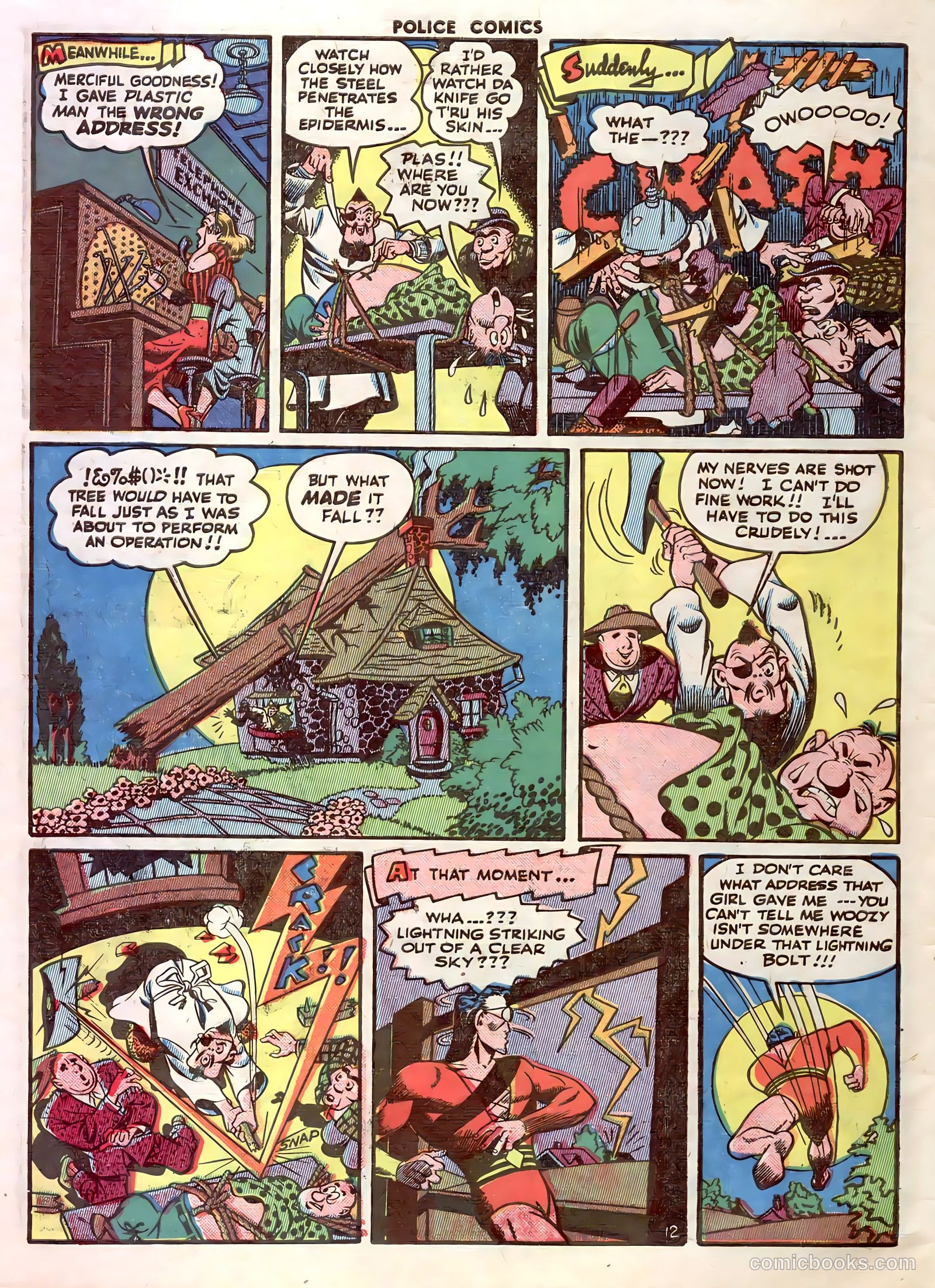 Police Comics #31 (1944) — page 14 of 60