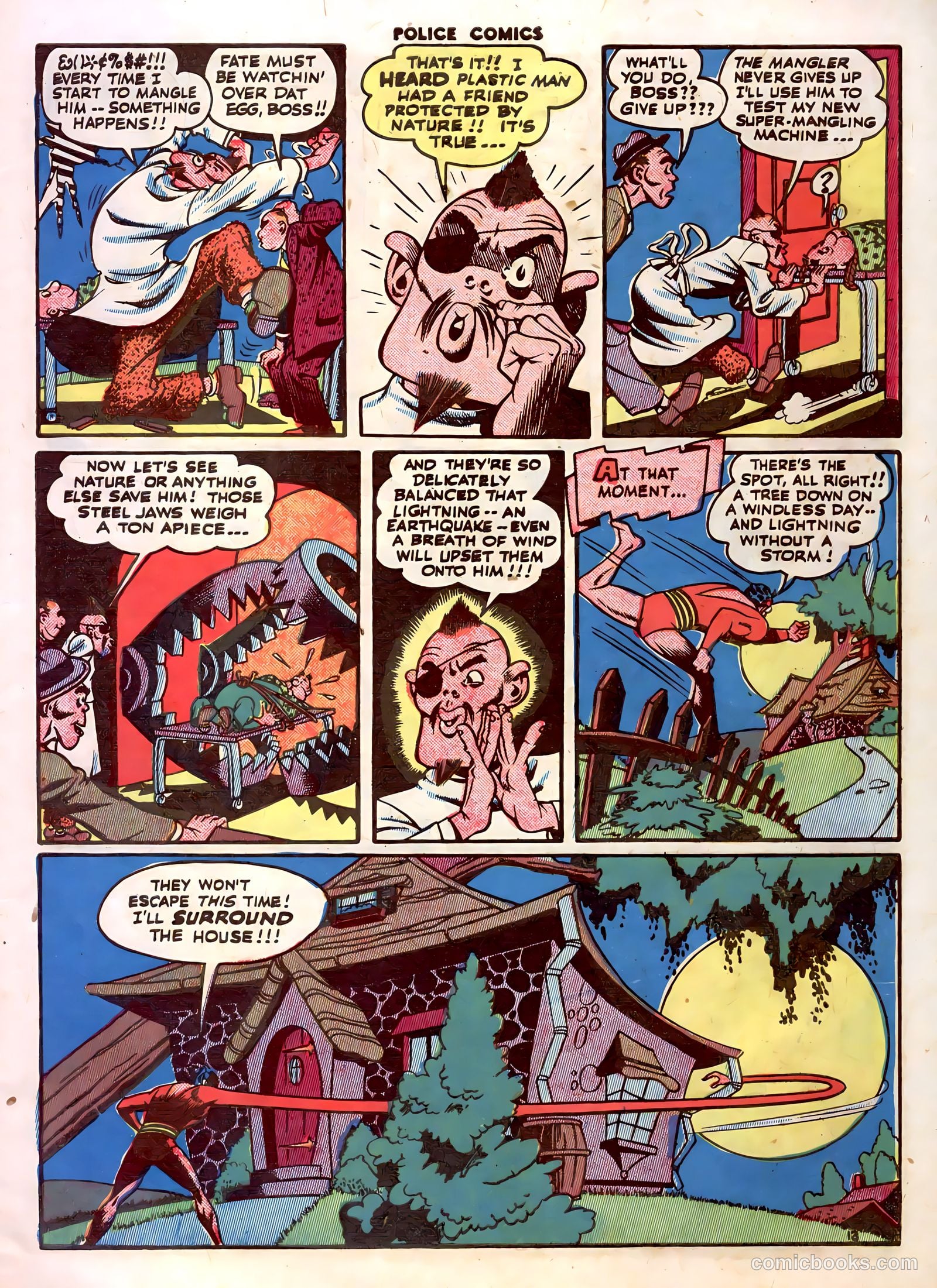 Police Comics #31 (1944) — page 15 of 60