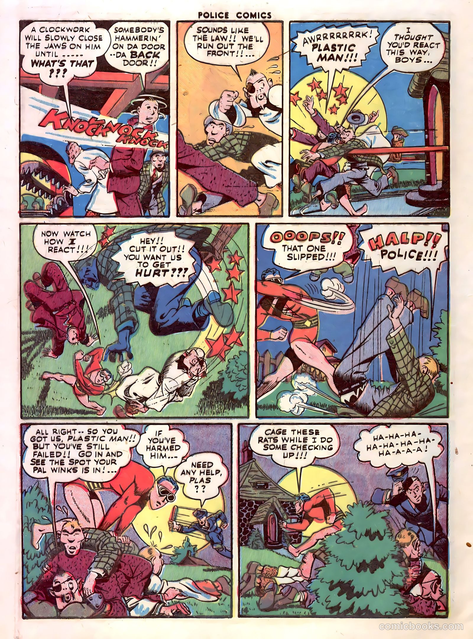 Police Comics #31 (1944) — page 16 of 60