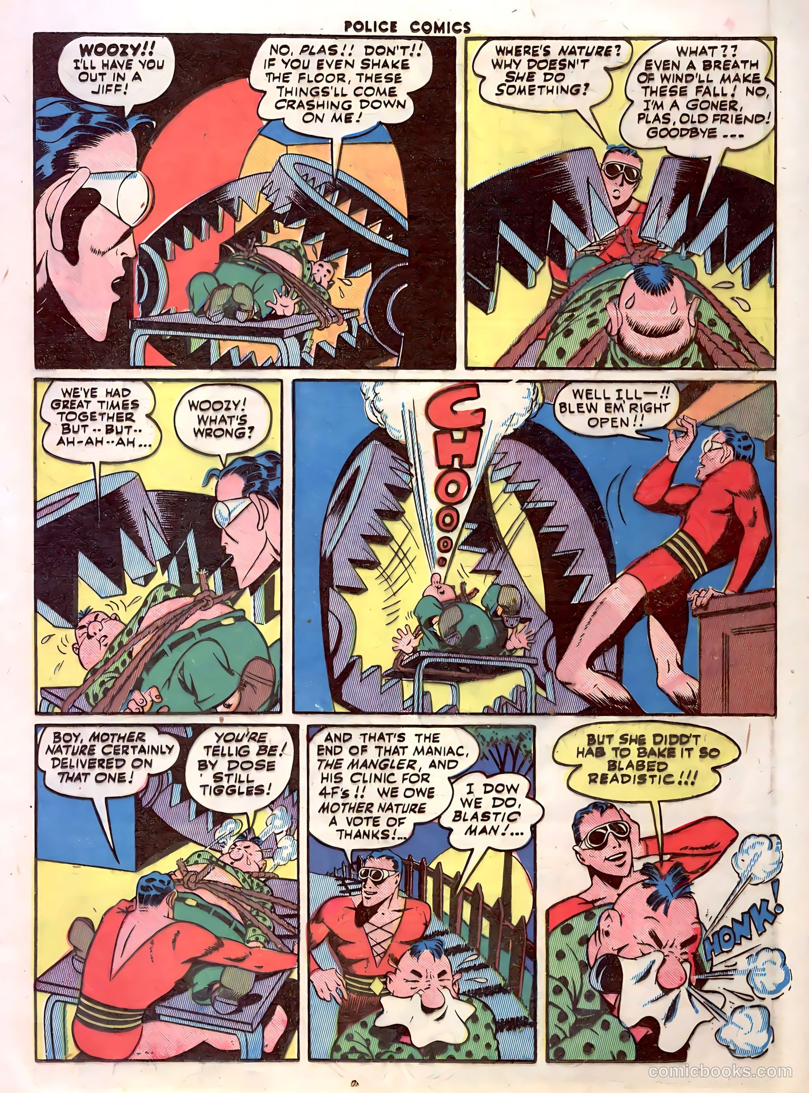 Police Comics #31 (1944) — page 17 of 60