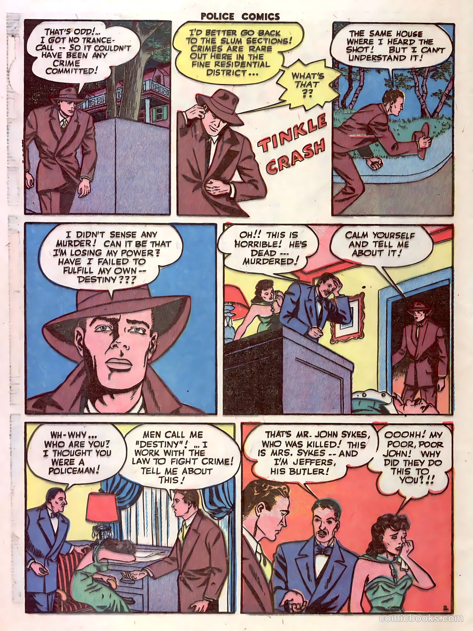 Police Comics #31 (1944) — page 20 of 60