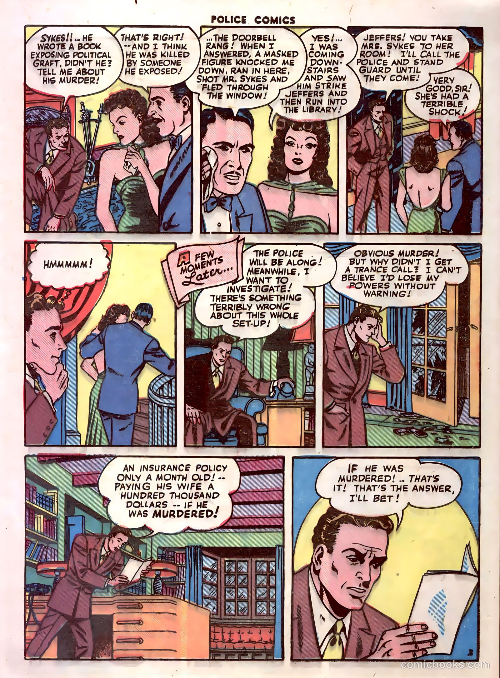 Police Comics #31 (1944) — page 21 of 60