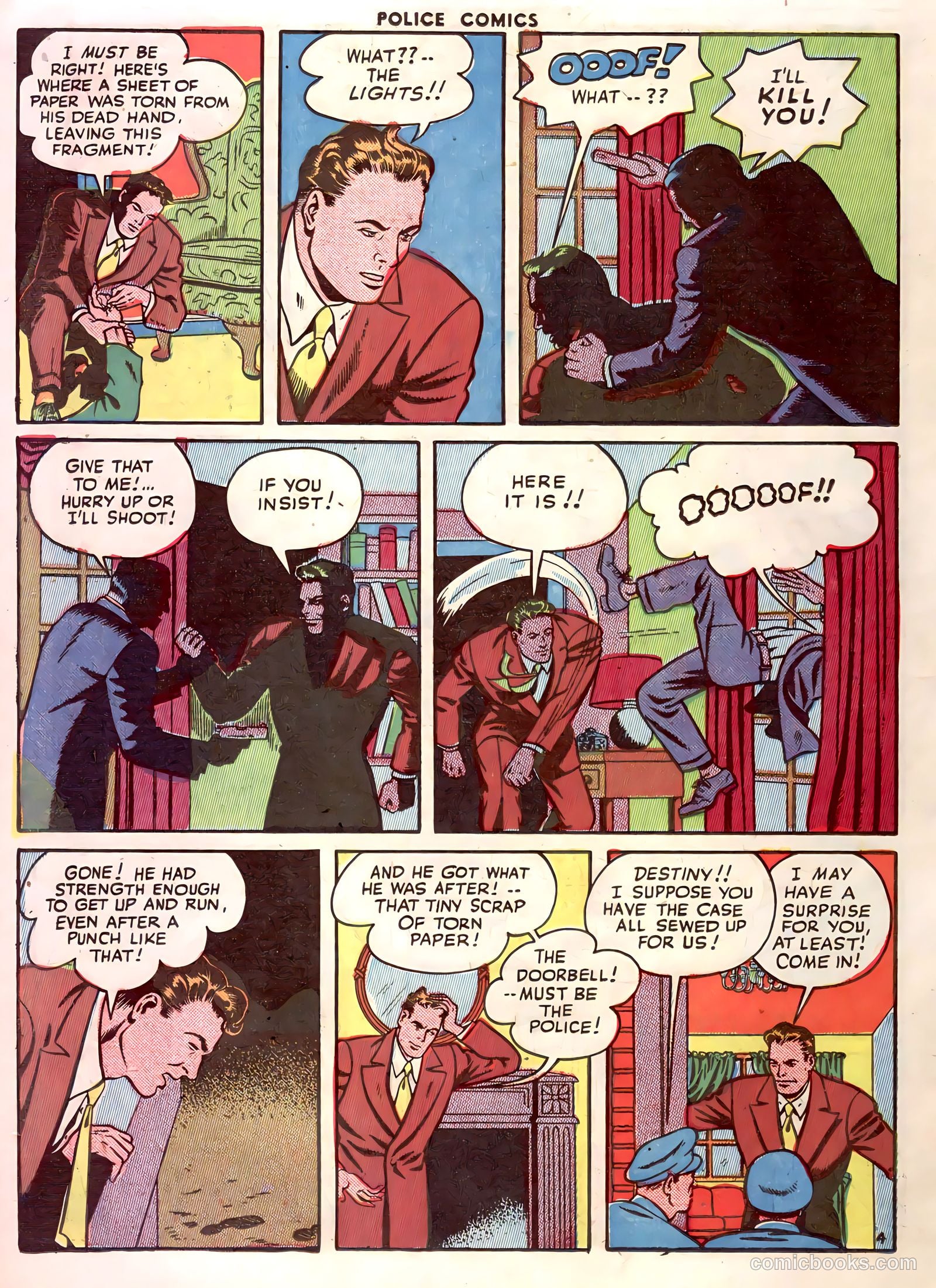 Police Comics #31 (1944) — page 22 of 60