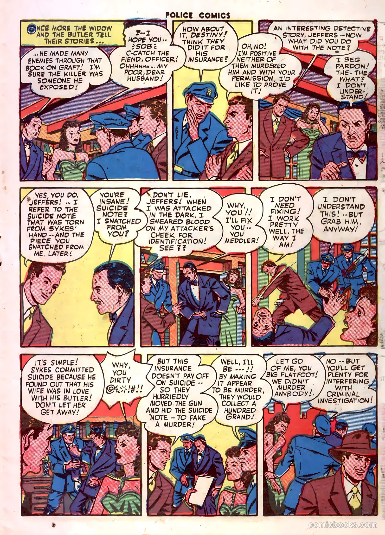 Police Comics #31 (1944) — page 23 of 60