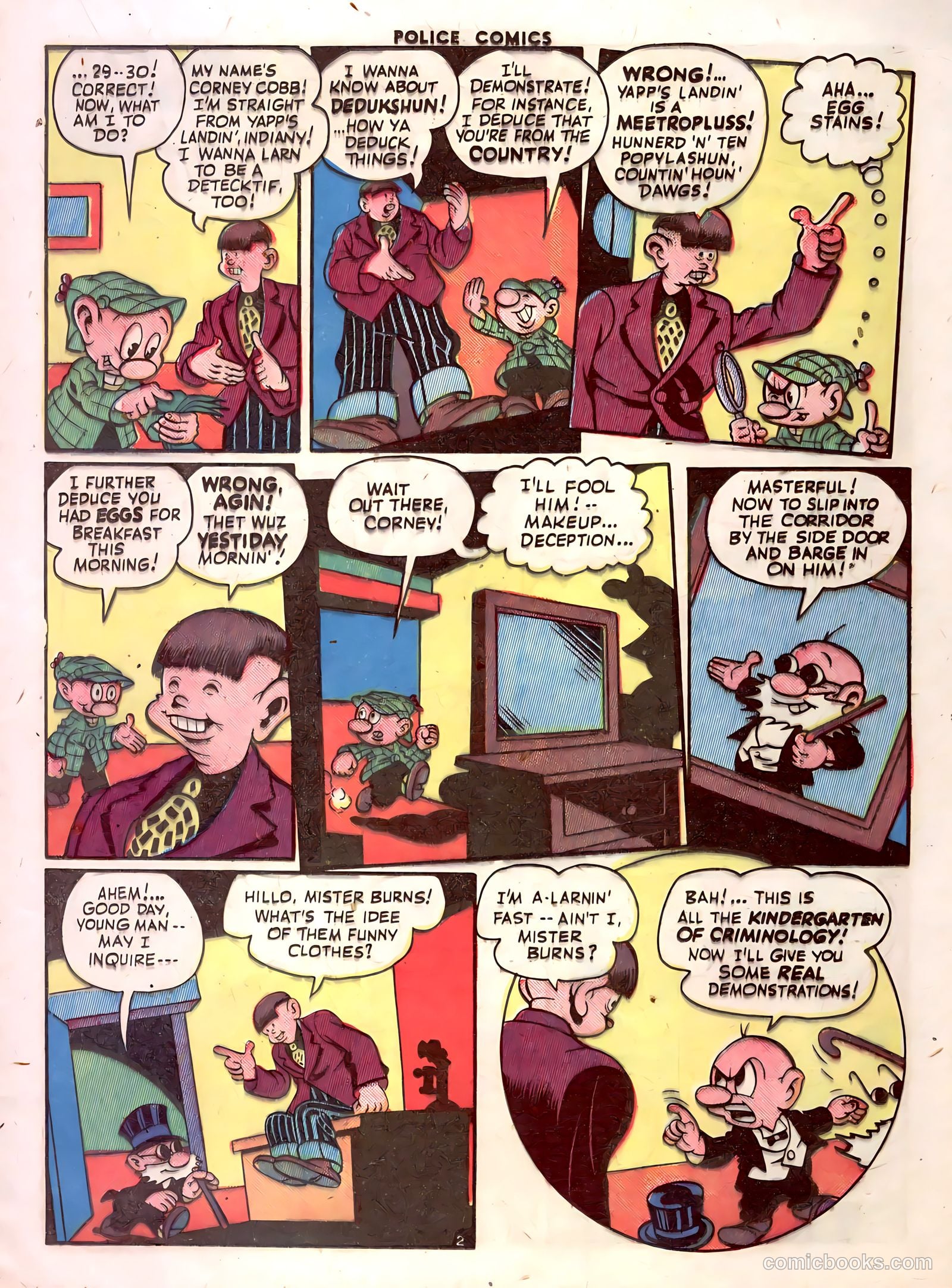 Police Comics #31 (1944) — page 25 of 60