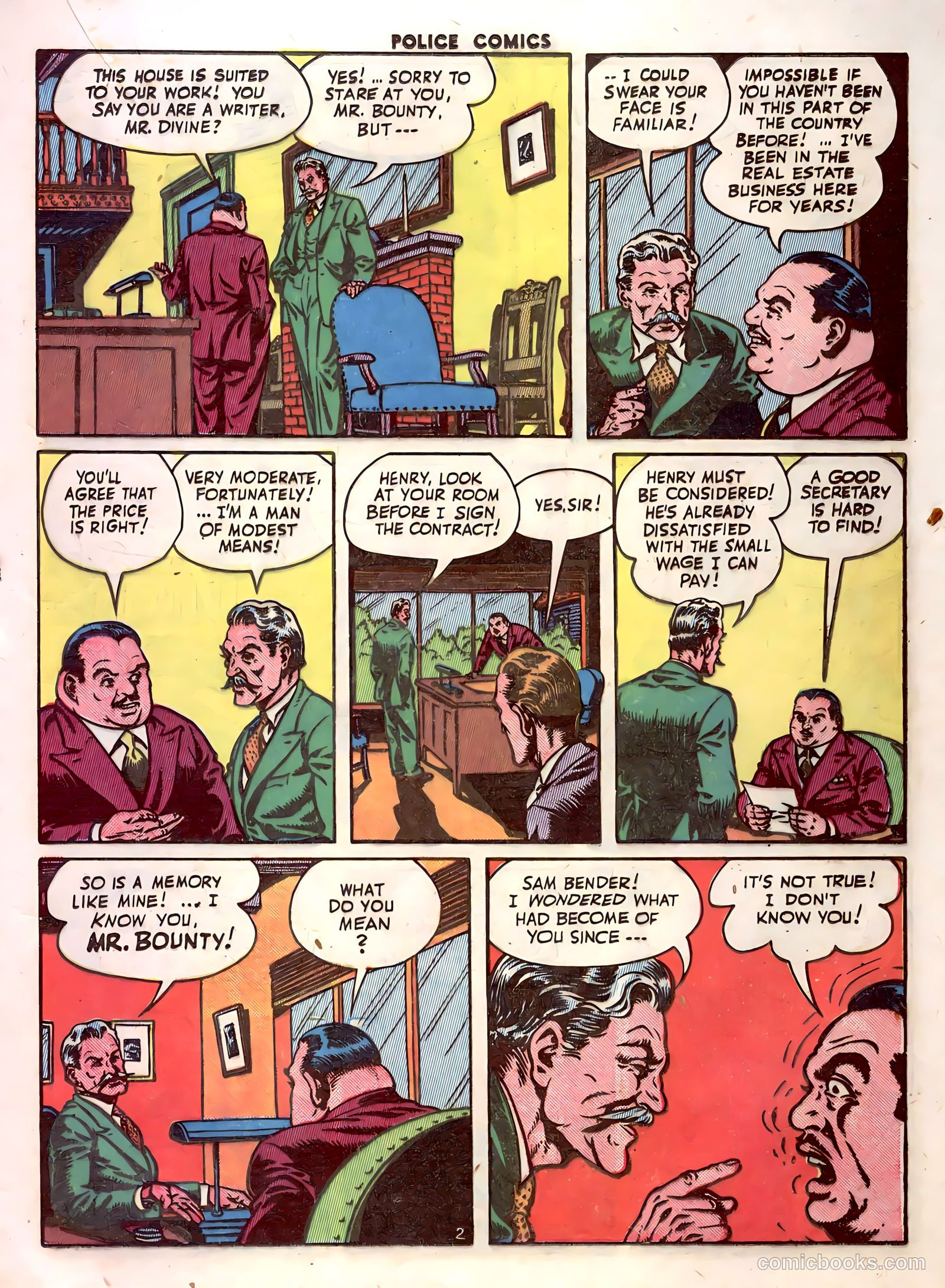 Police Comics #31 (1944) — page 31 of 60