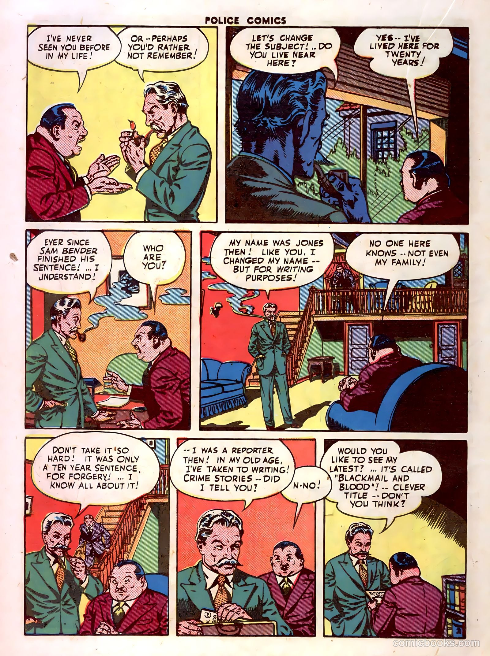 Police Comics #31 (1944) — page 32 of 60