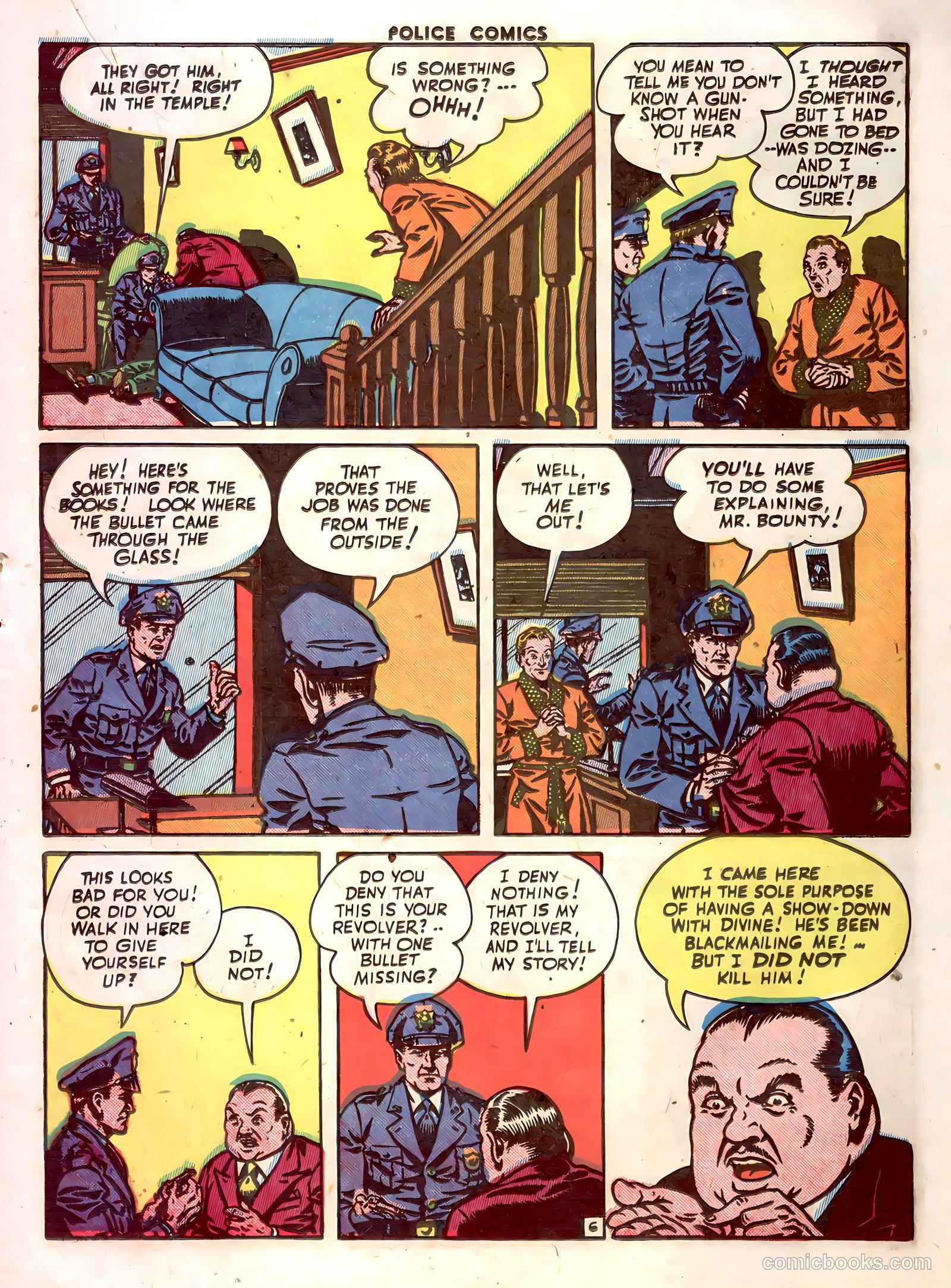 Police Comics #31 (1944) — page 35 of 60