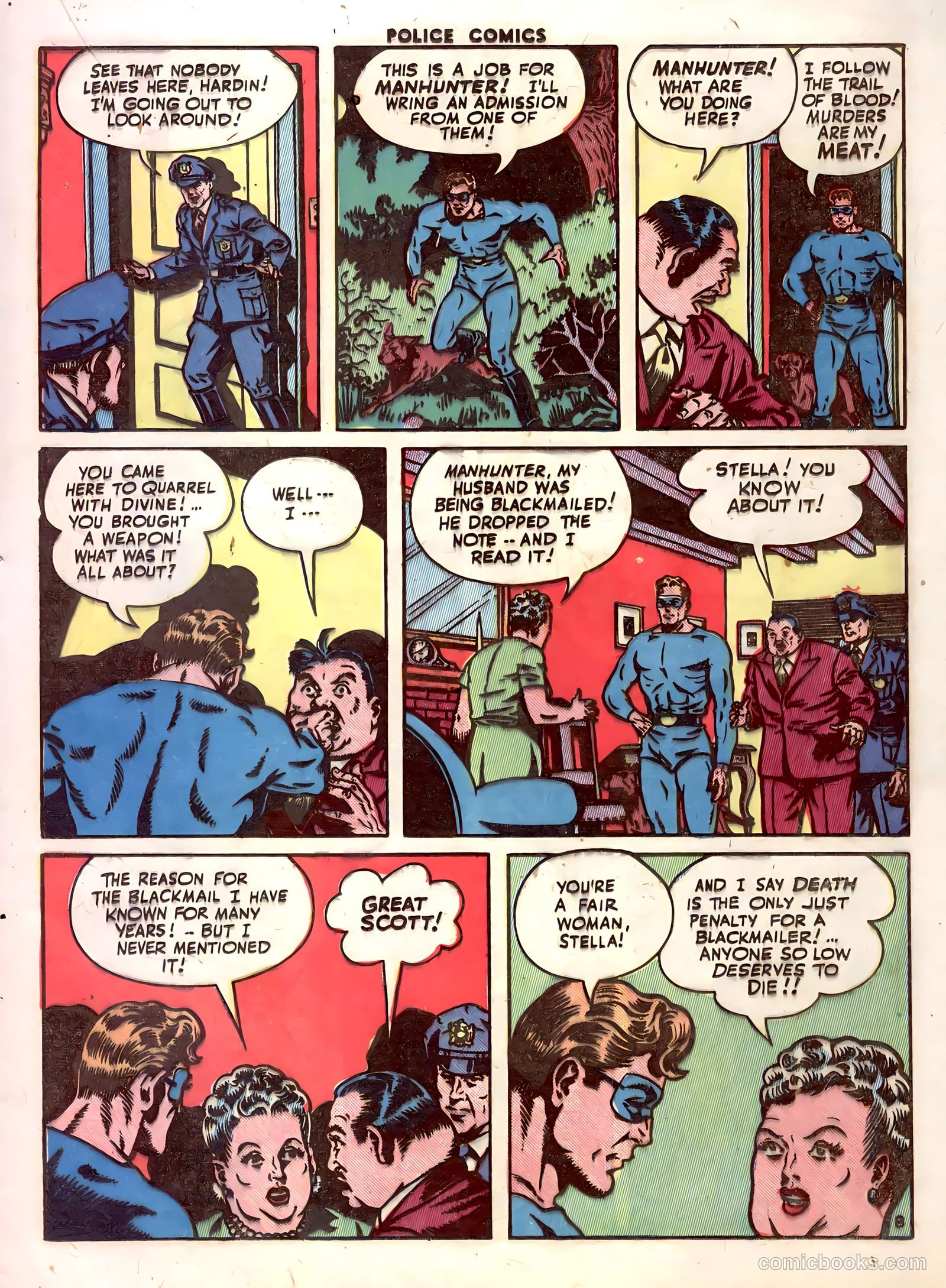 Police Comics #31 (1944) — page 37 of 60