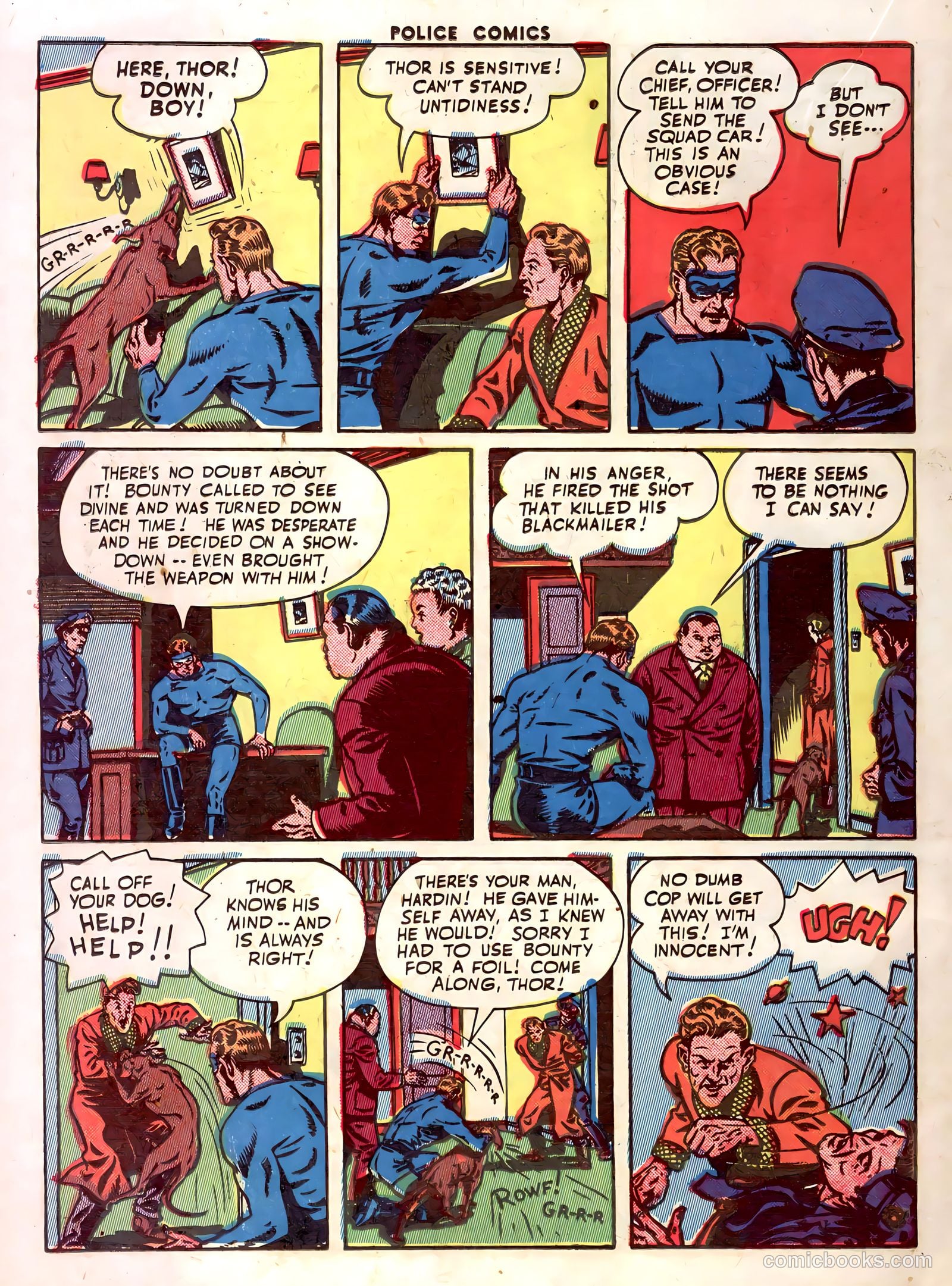 Police Comics #31 (1944) — page 38 of 60