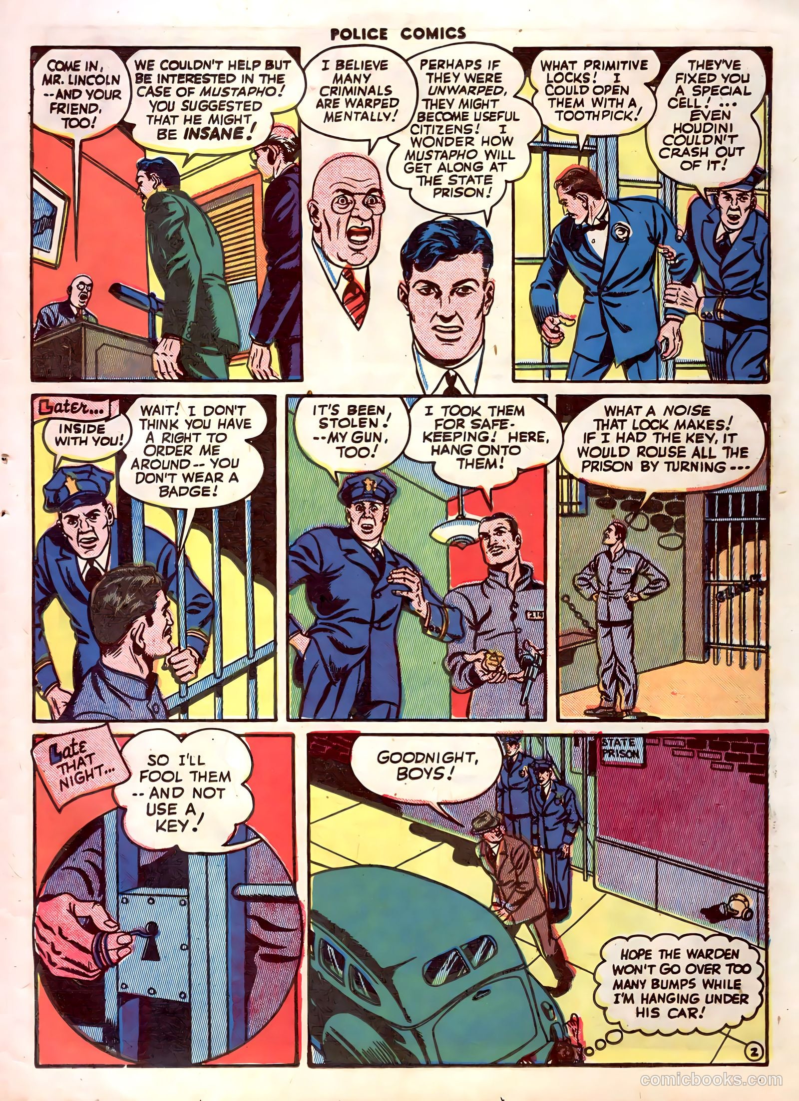Police Comics #31 (1944) — page 43 of 60