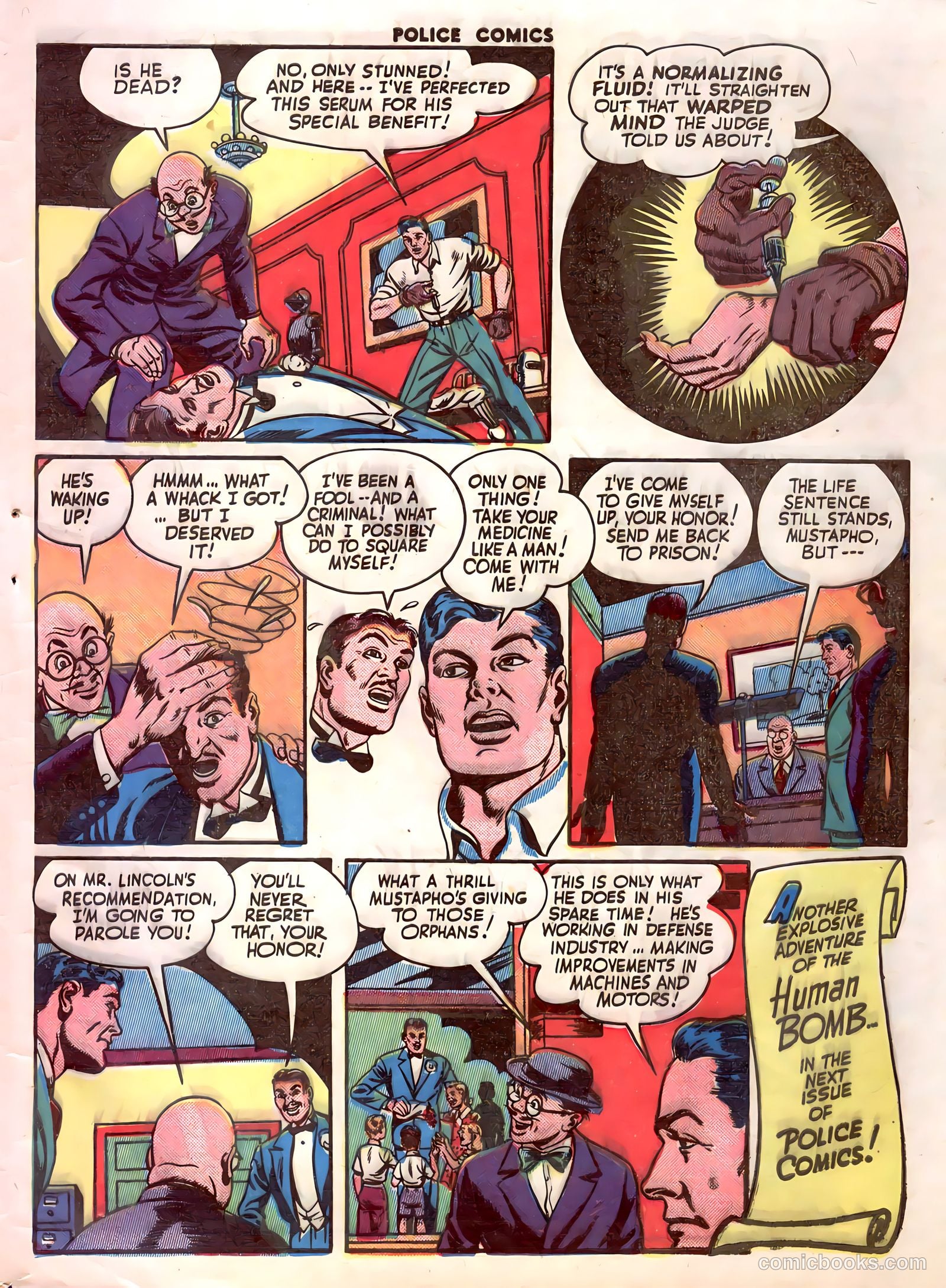 Police Comics #31 (1944) — page 49 of 60