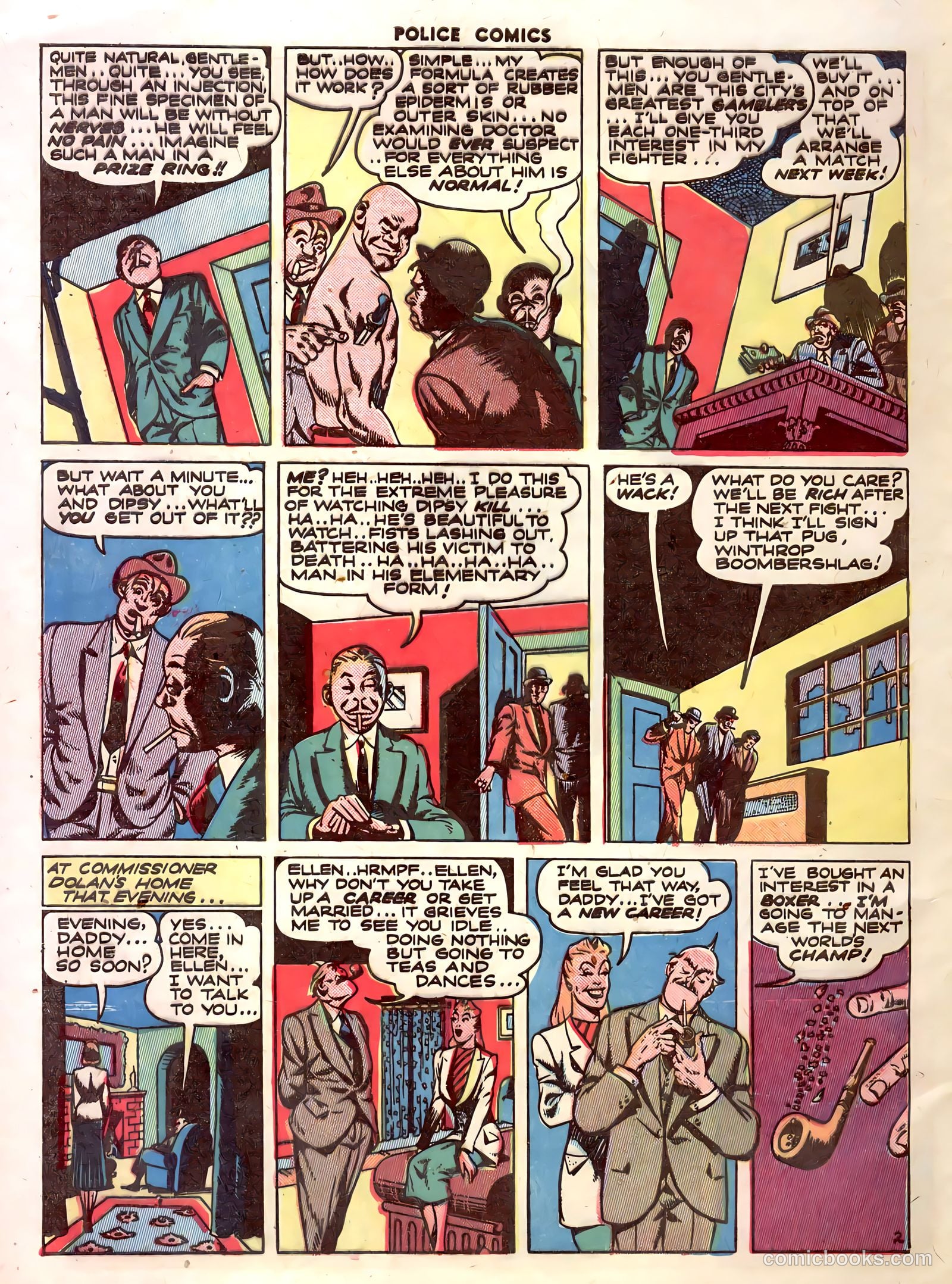 Police Comics #31 (1944) — page 52 of 60