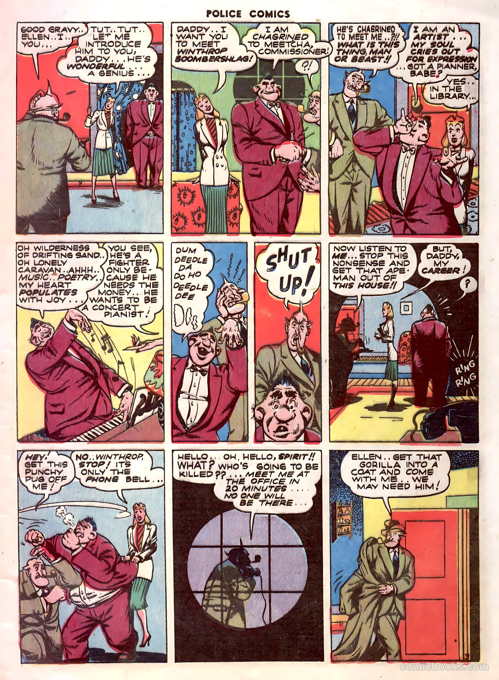 Police Comics #31 (1944) — page 53 of 60