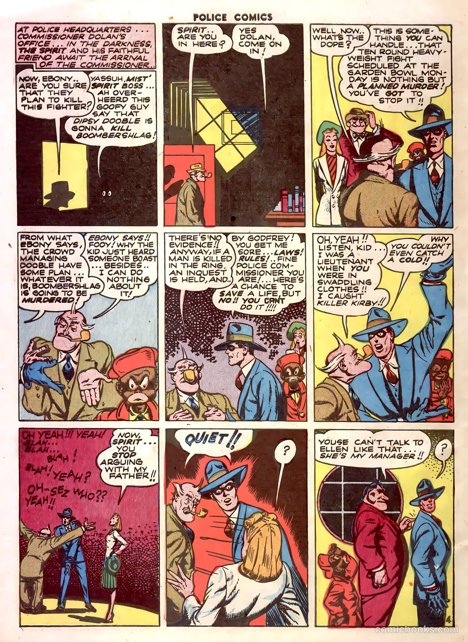 Police Comics #31 (1944) — page 54 of 60