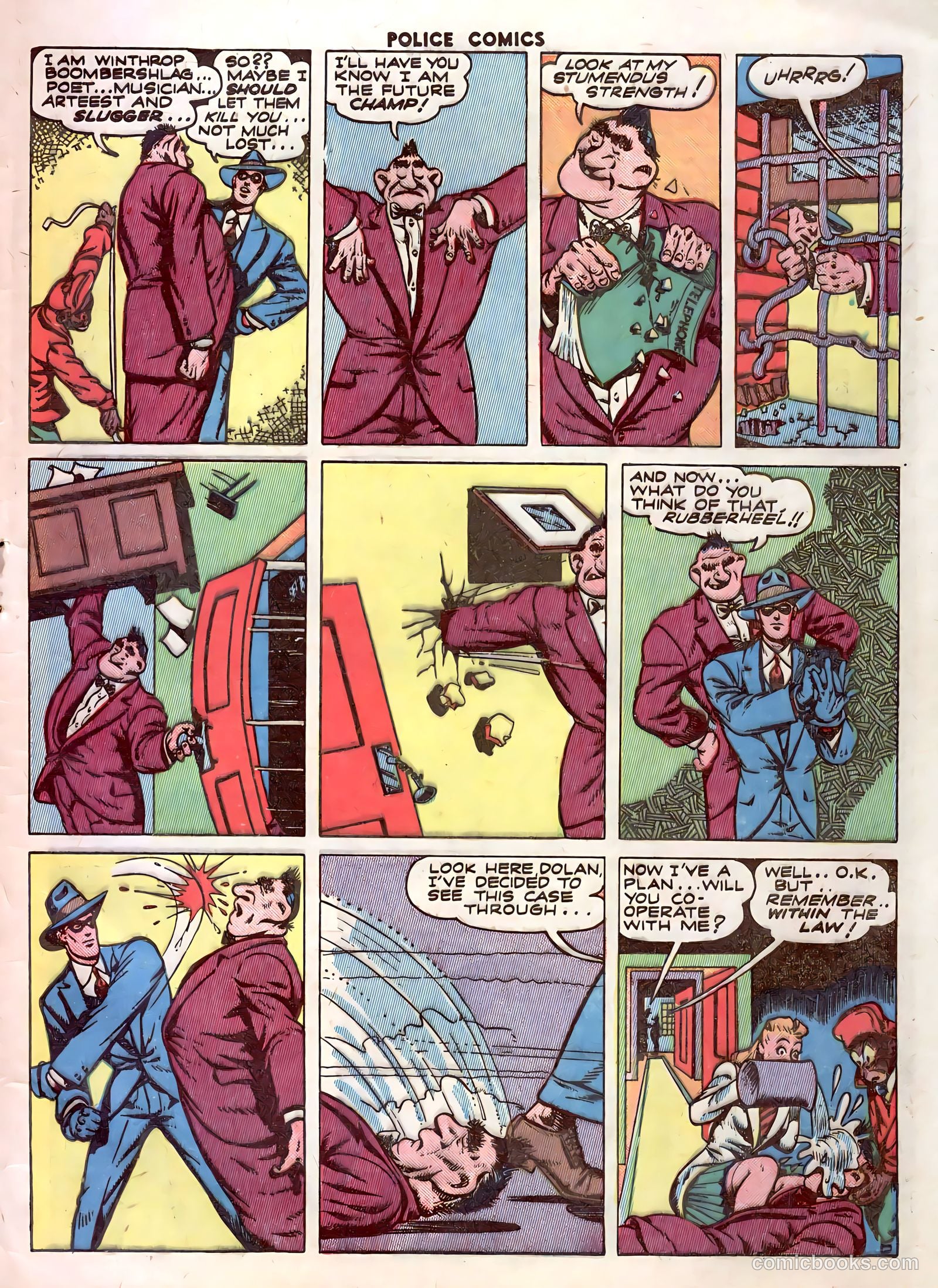 Police Comics #31 (1944) — page 55 of 60