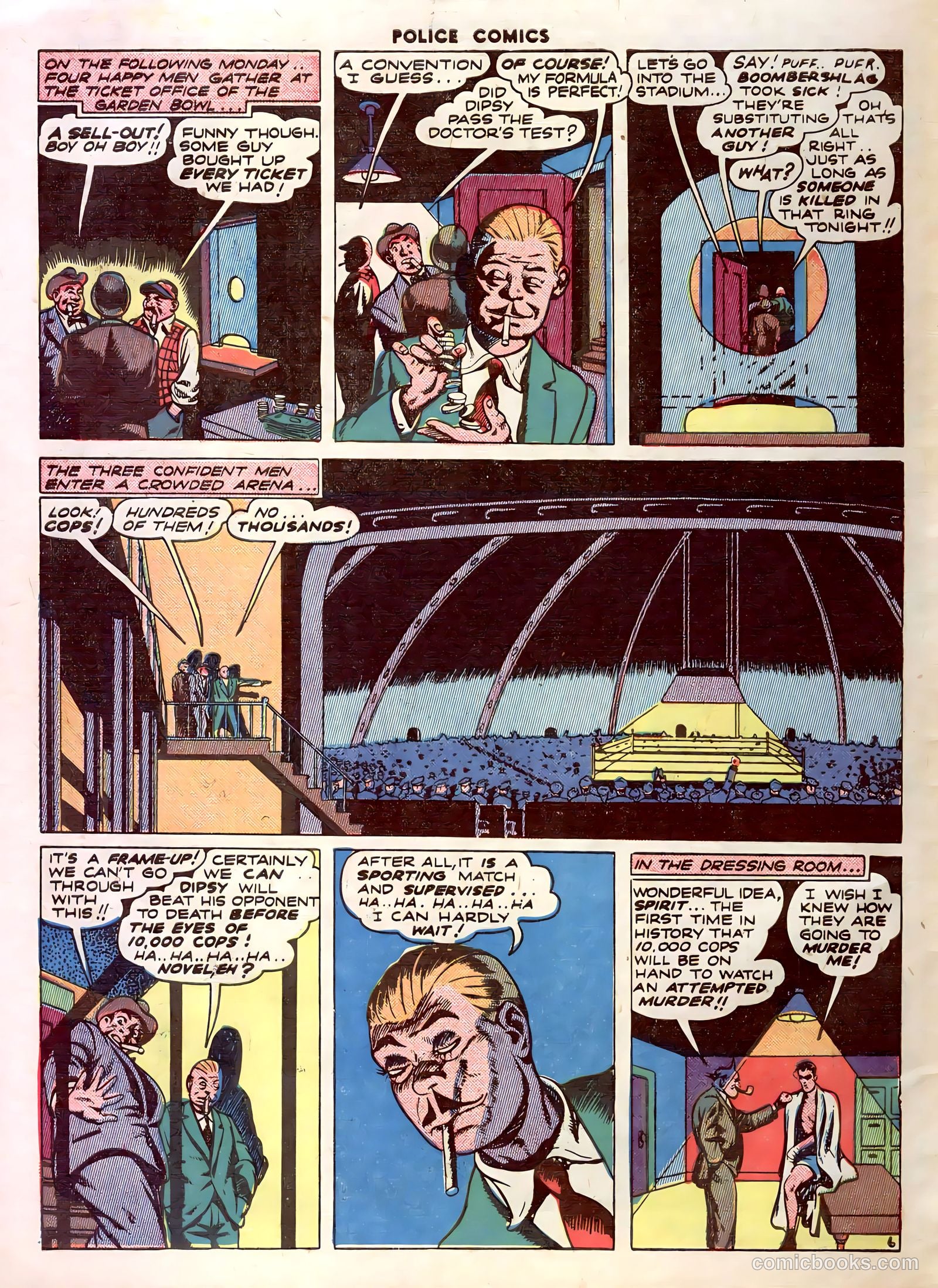 Police Comics #31 (1944) — page 56 of 60