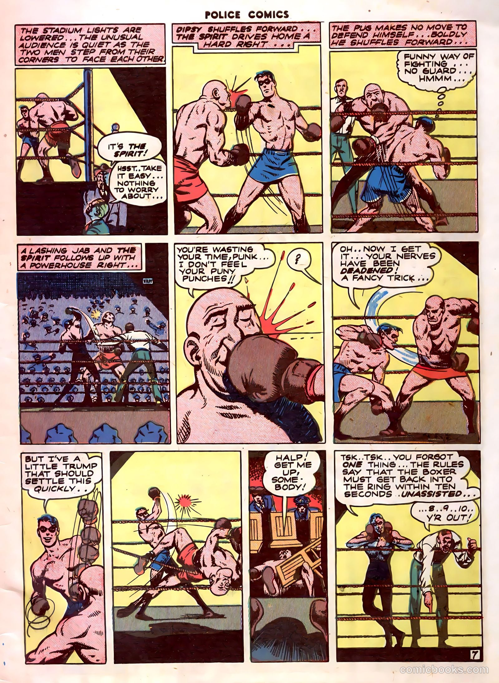Police Comics #31 (1944) — page 57 of 60