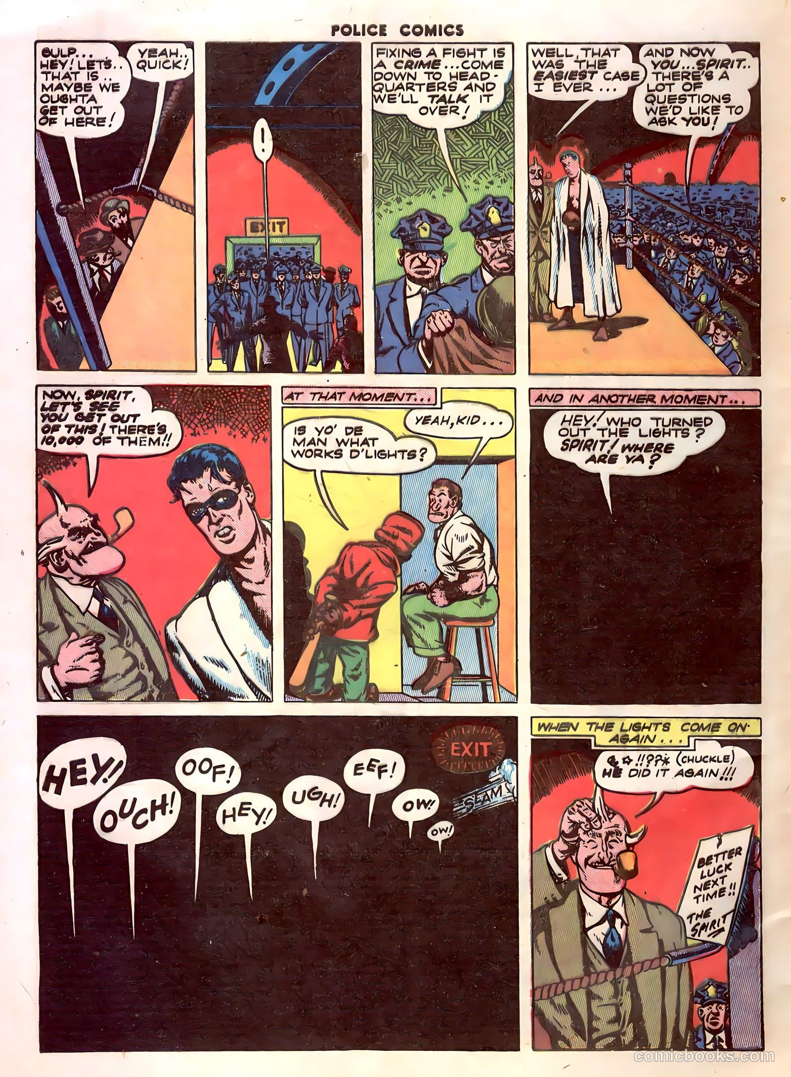Police Comics #31 (1944) — page 58 of 60