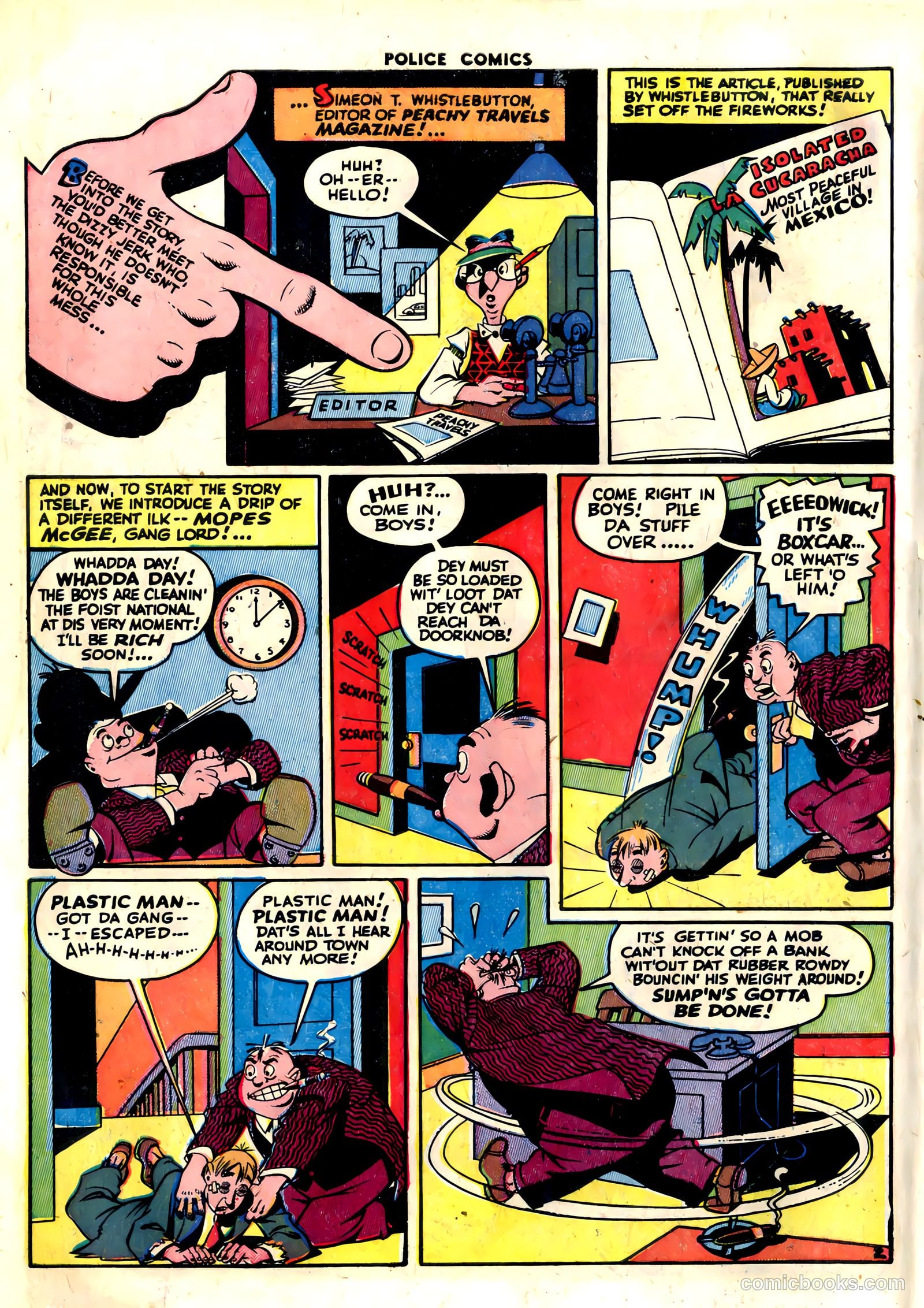 Police Comics #32 (1944) — page 4 of 60