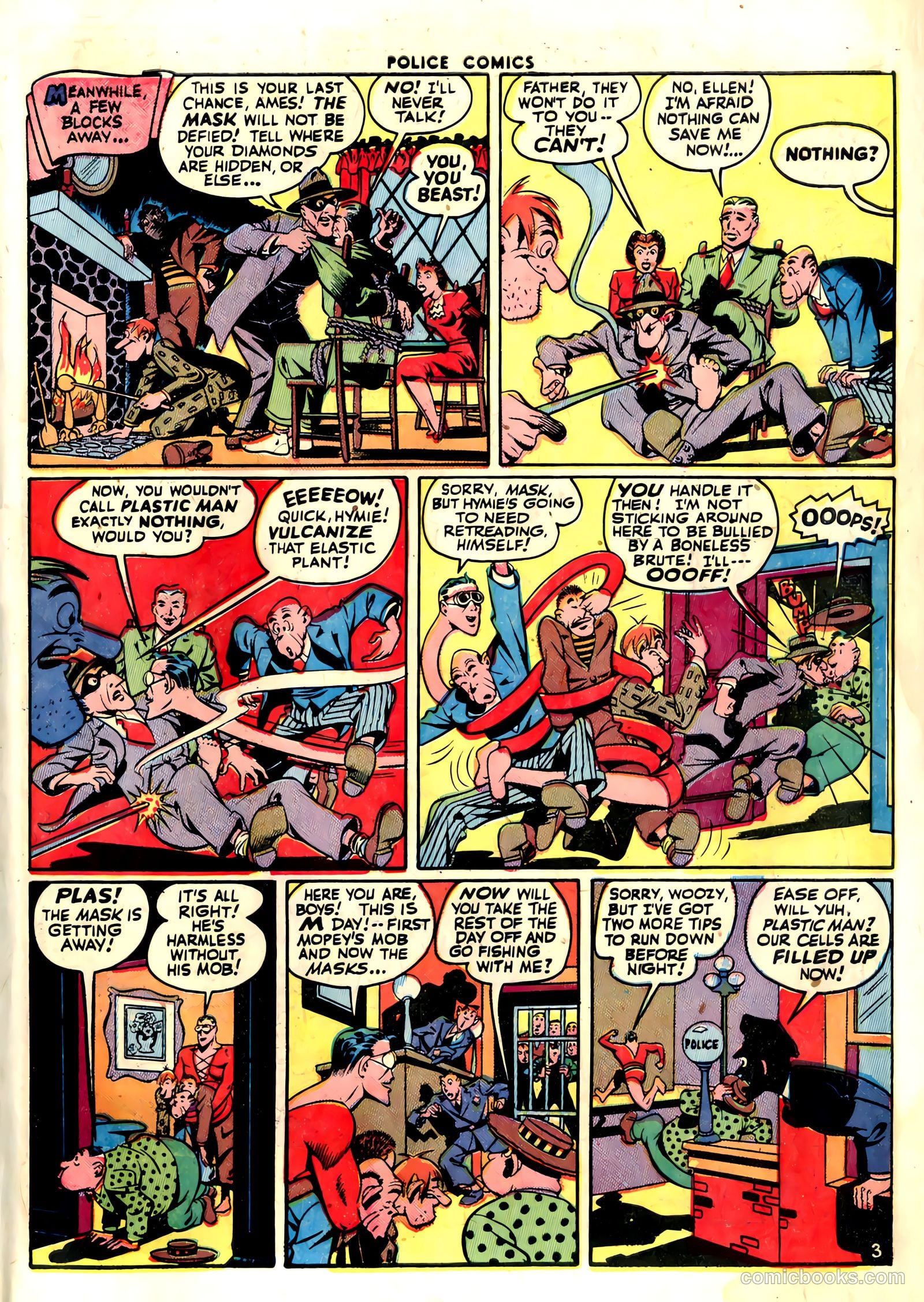 Police Comics #32 (1944) — page 5 of 60