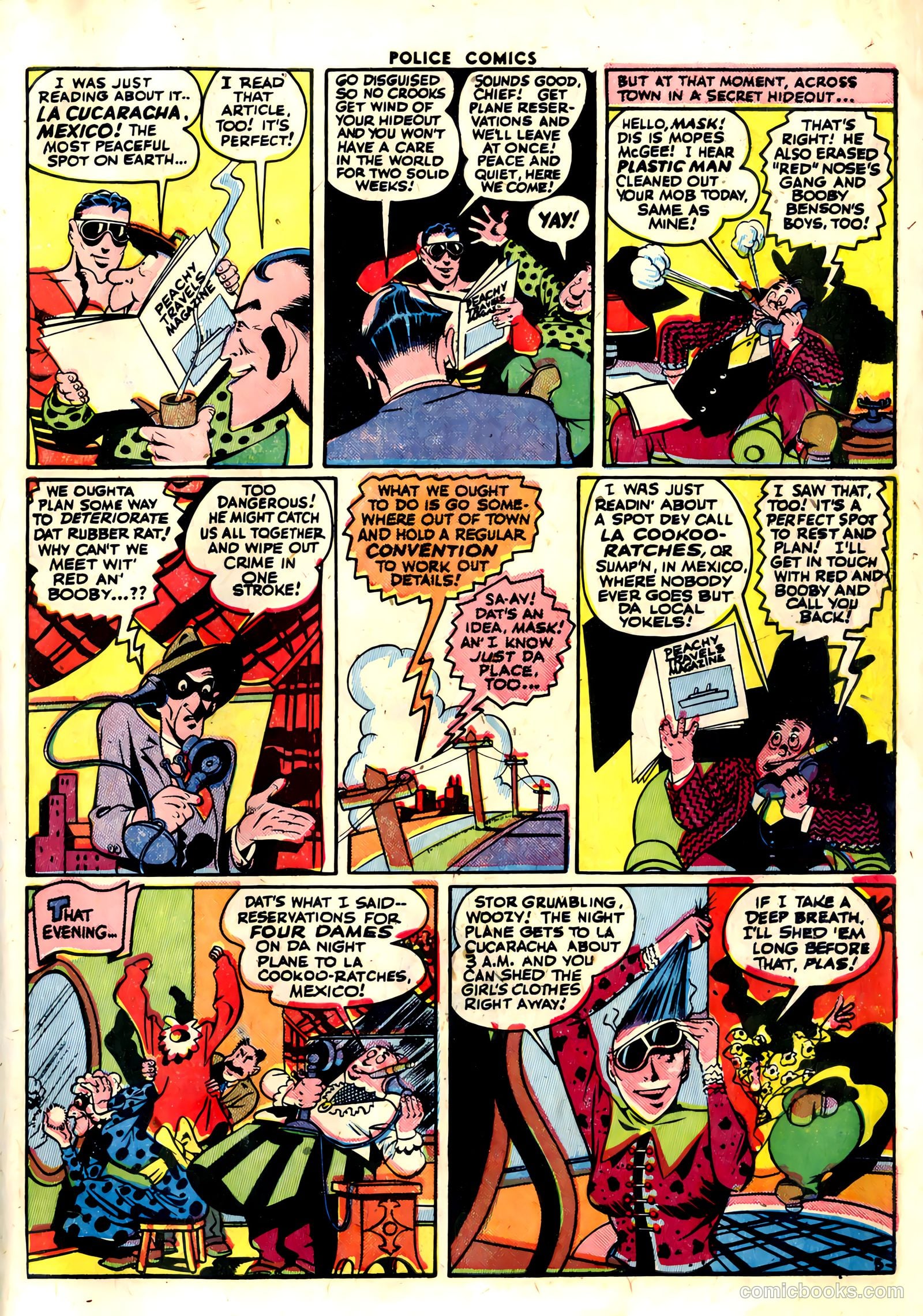 Police Comics #32 (1944) — page 7 of 60