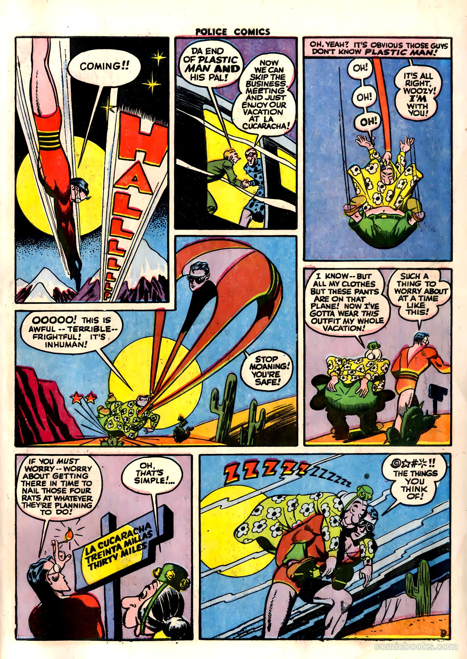 Police Comics #32 (1944) — page 11 of 60