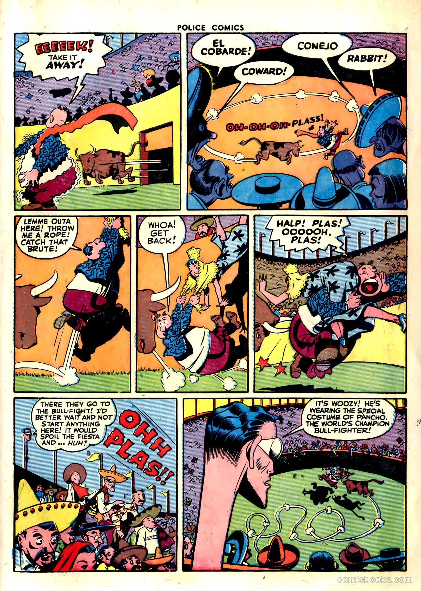 Police Comics #32 (1944) — page 15 of 60