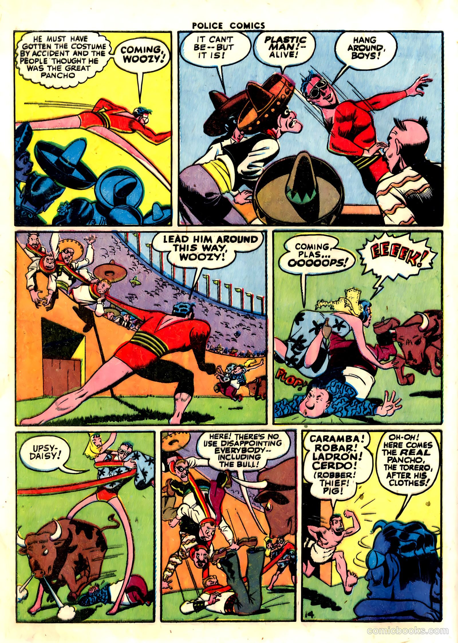 Police Comics #32 (1944) — page 16 of 60