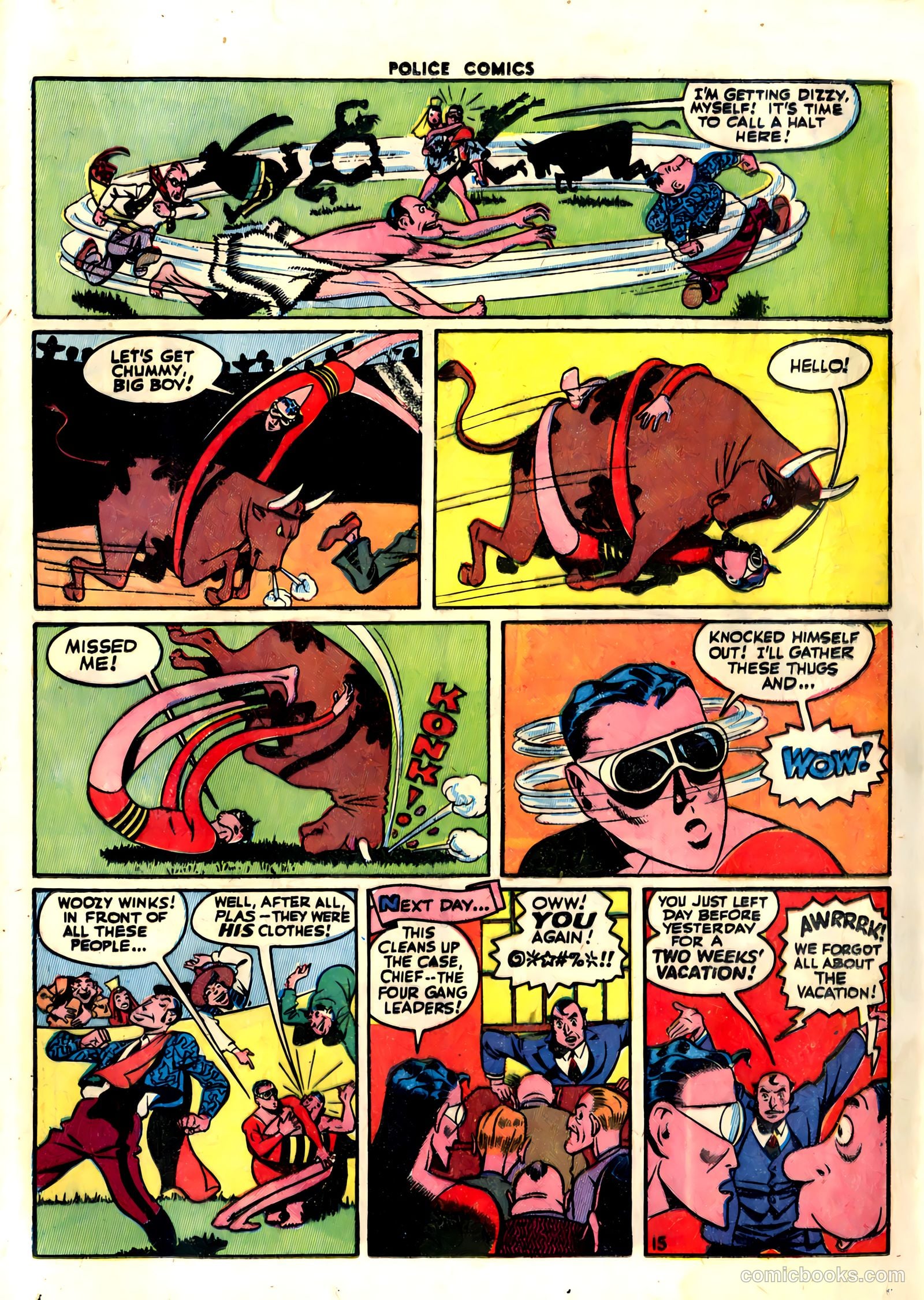 Police Comics #32 (1944) — page 17 of 60