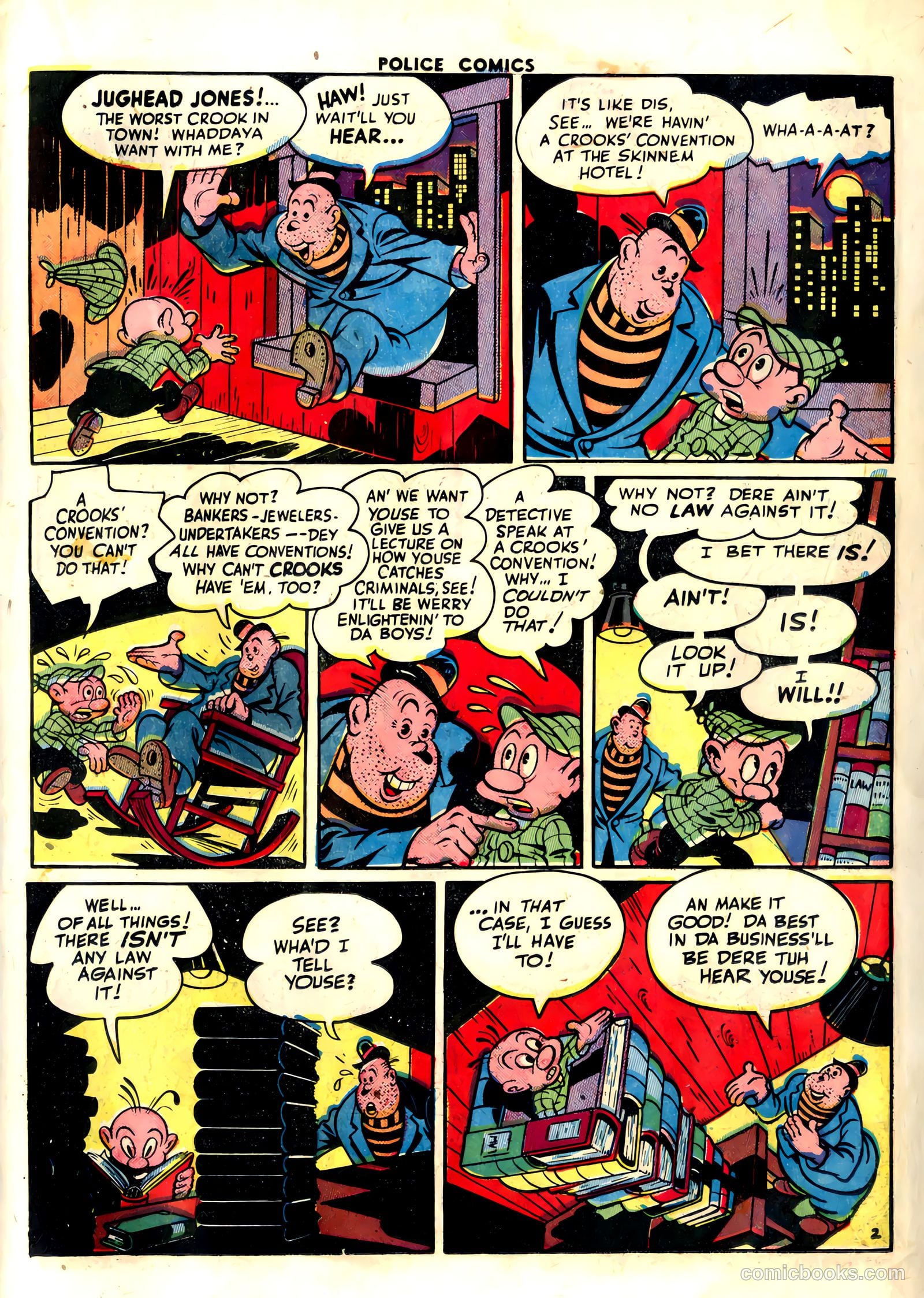 Police Comics #32 (1944) — page 19 of 60